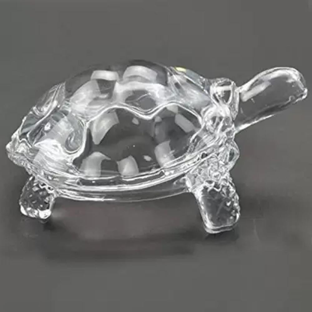 Crystal Glass Tortoise Figurine for Vastu and Feng Shui - Happy Price - Image 5