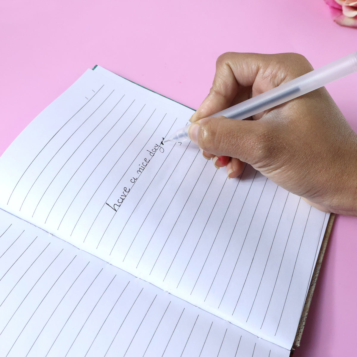 Set of 6 Black Gel Pens for Smooth Writing - Happy Price - Image 4