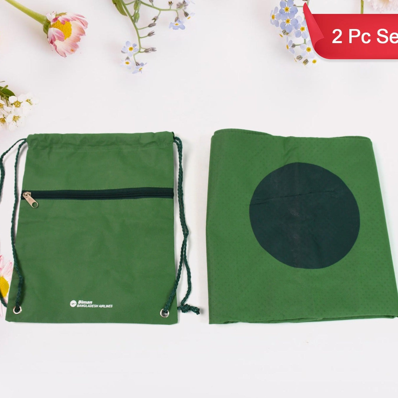 2 In 1 Hajj Kit Bag With Musallah Small Bag (2 Pcs Set) - Happy Price - Image 1