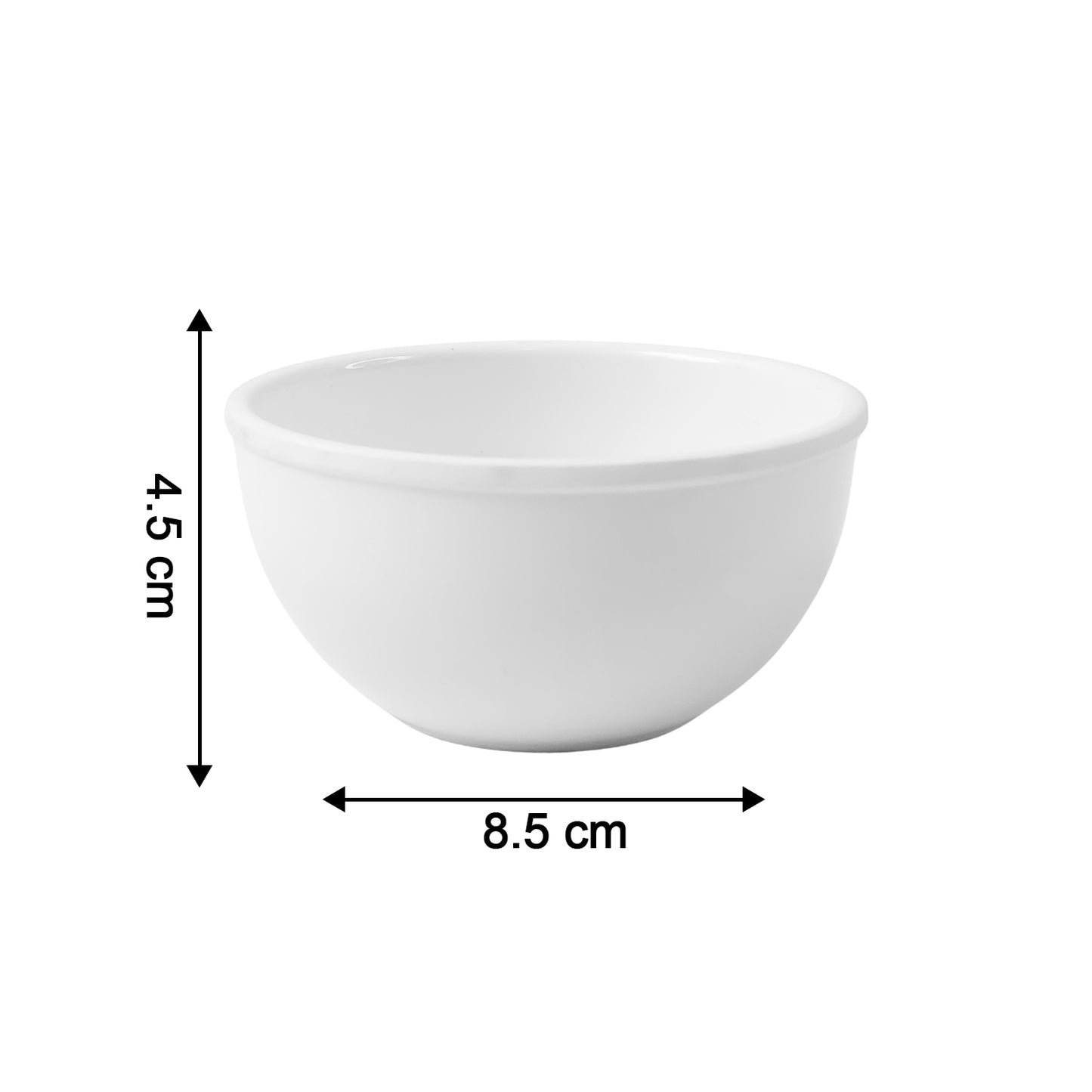 Small Melamine Serving Bowl - Durable & Lightweight for Snacks, Soup, Curry (1 Pc) - Happy Price - Image 5