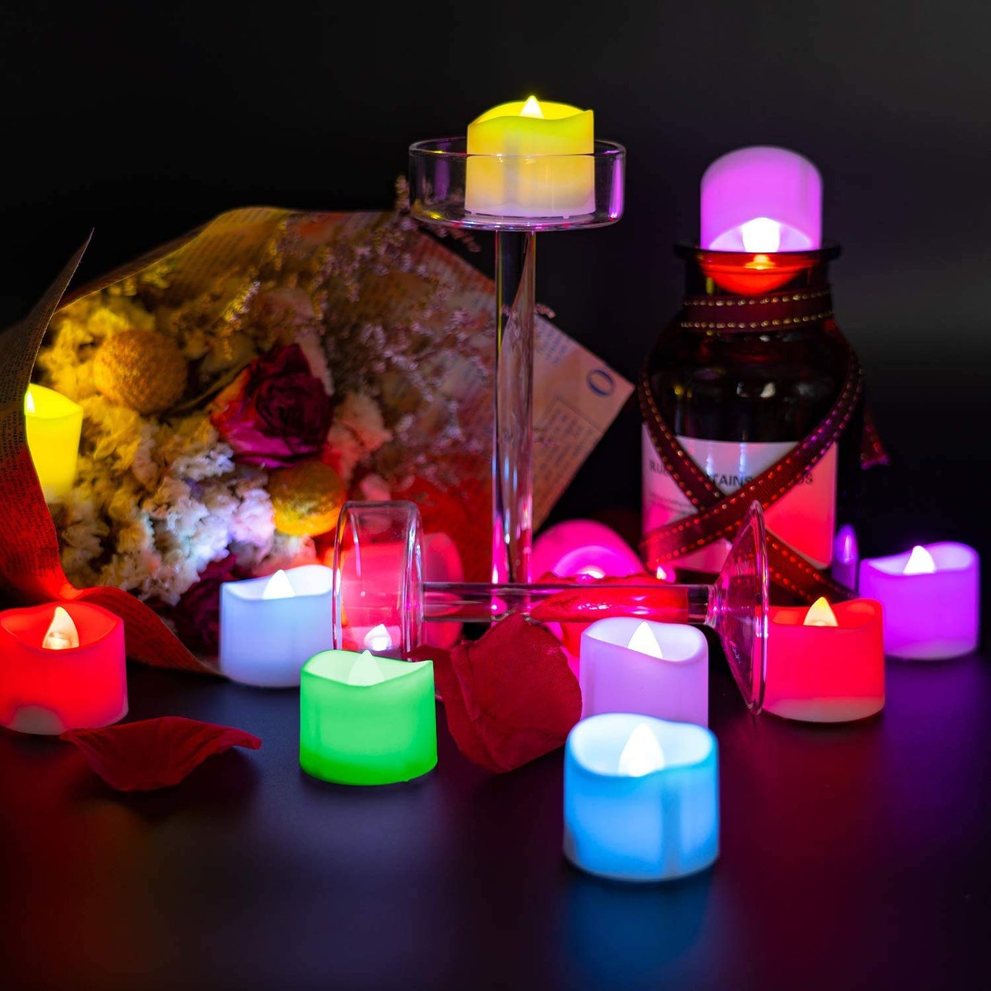 6430 1pc Festival Decorative - Led Tealight Candles Battery Operated Candle Ideal For Party. - Happy Price - Image 5