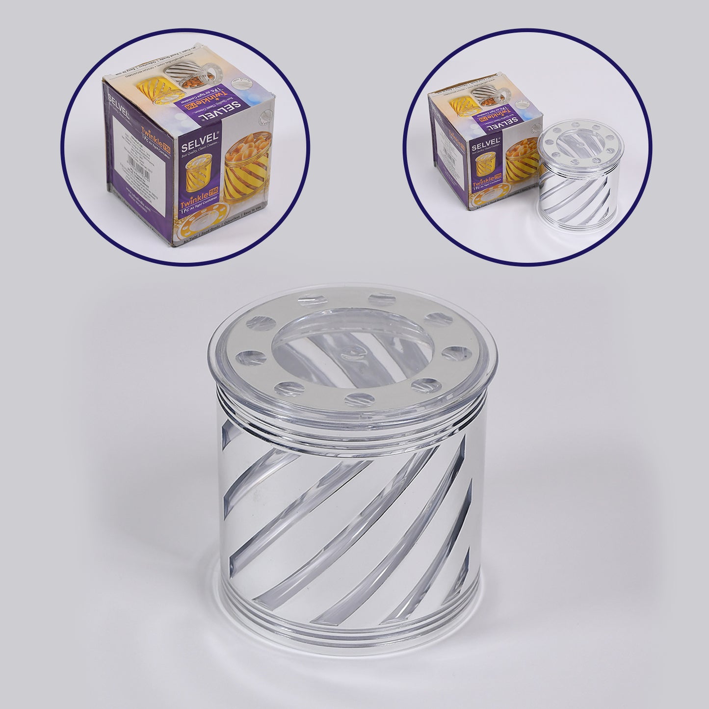 Dry Fruit Container Storage Box Airtight Container For Home Kitchen Use ( 750 Ml ) - Happy Price - Image 7