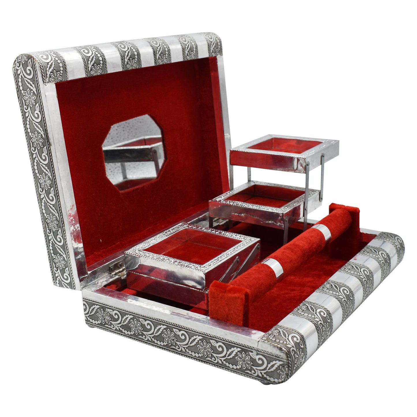 Wooden Jewellery Organizer Multi Purpose Box Bangle Box - Happy Price - Image 3