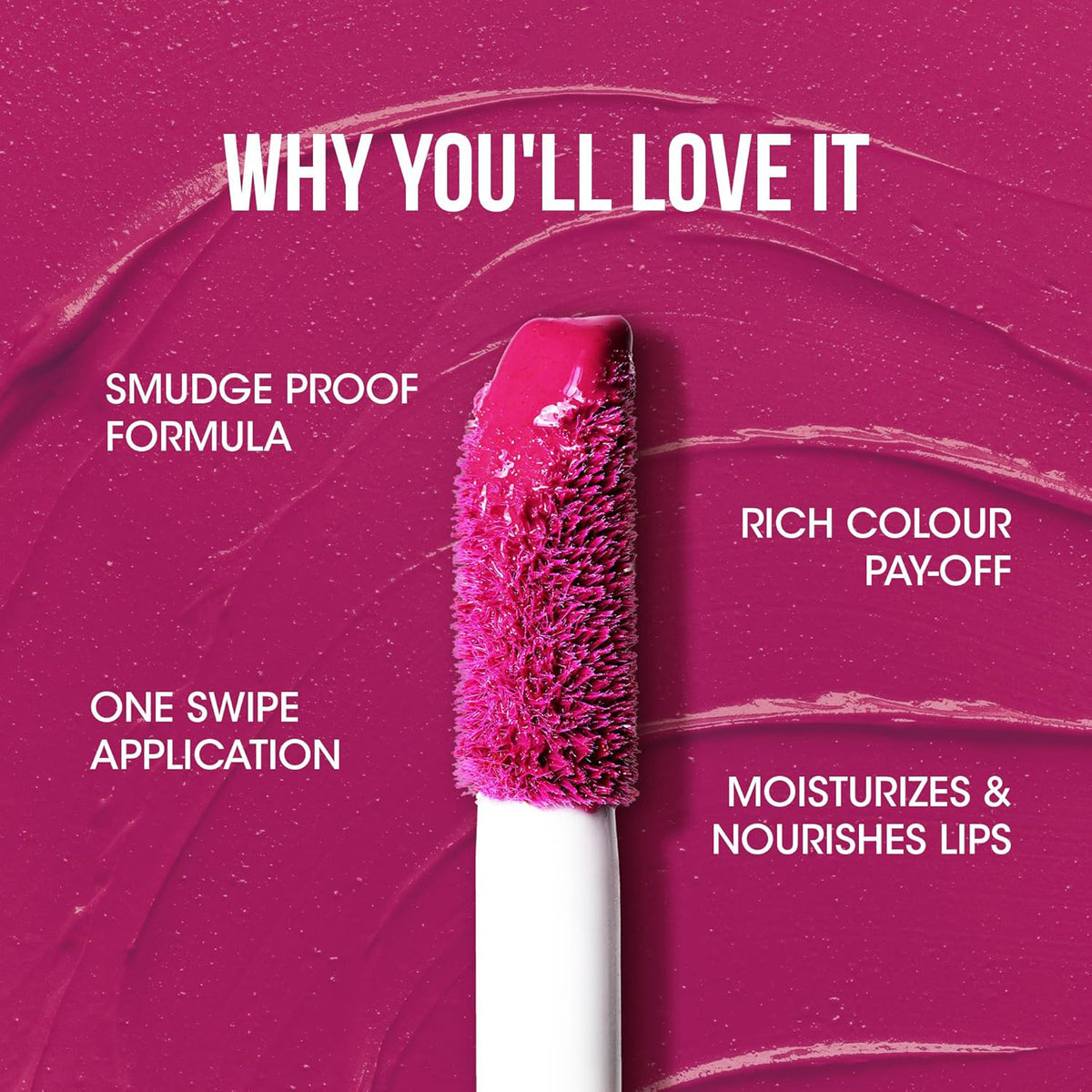 OG Beauty Merry Mulberry Liquid Lipstick - 4.5 ML, 1 Pc - Happy Price - Image 6