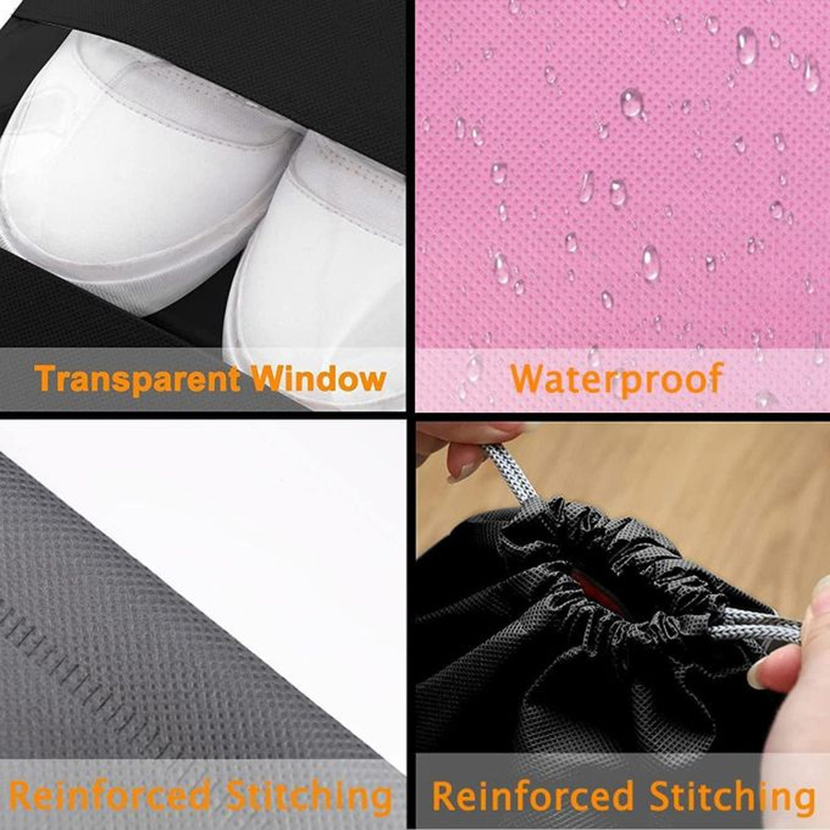 Portable Shoe Storage Bag for Travel (1 Pc) - Happy Price - Image 3