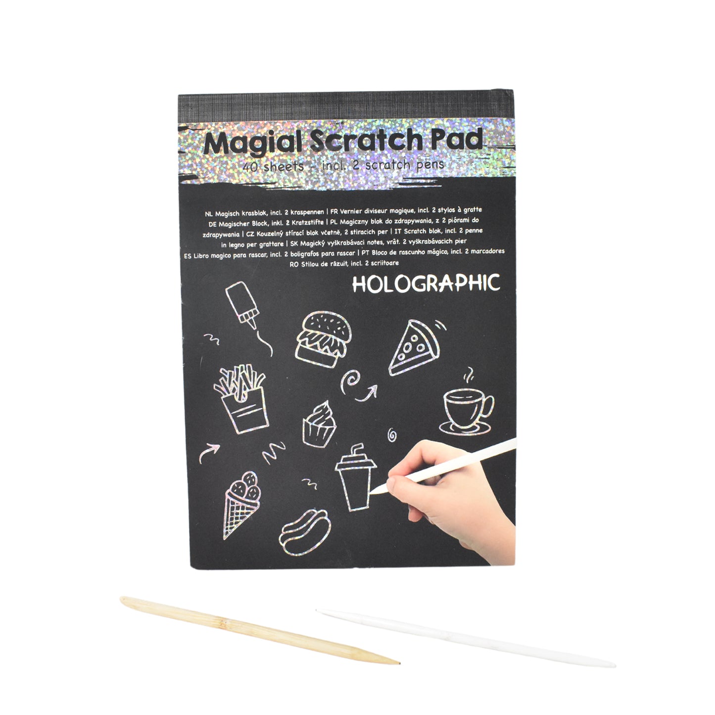 Magical Scratch Art Book For Gifts Girls Boys (40 Sheet) - Happy Price - Image 4