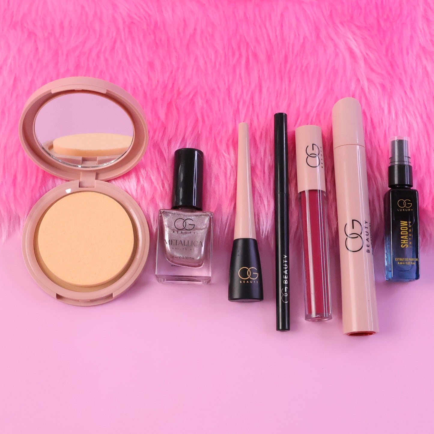 7-in-1 Complete Makeup Kit for Women - Face, Lips, Eyes & Nails Essentials - Happy Price - Image 6
