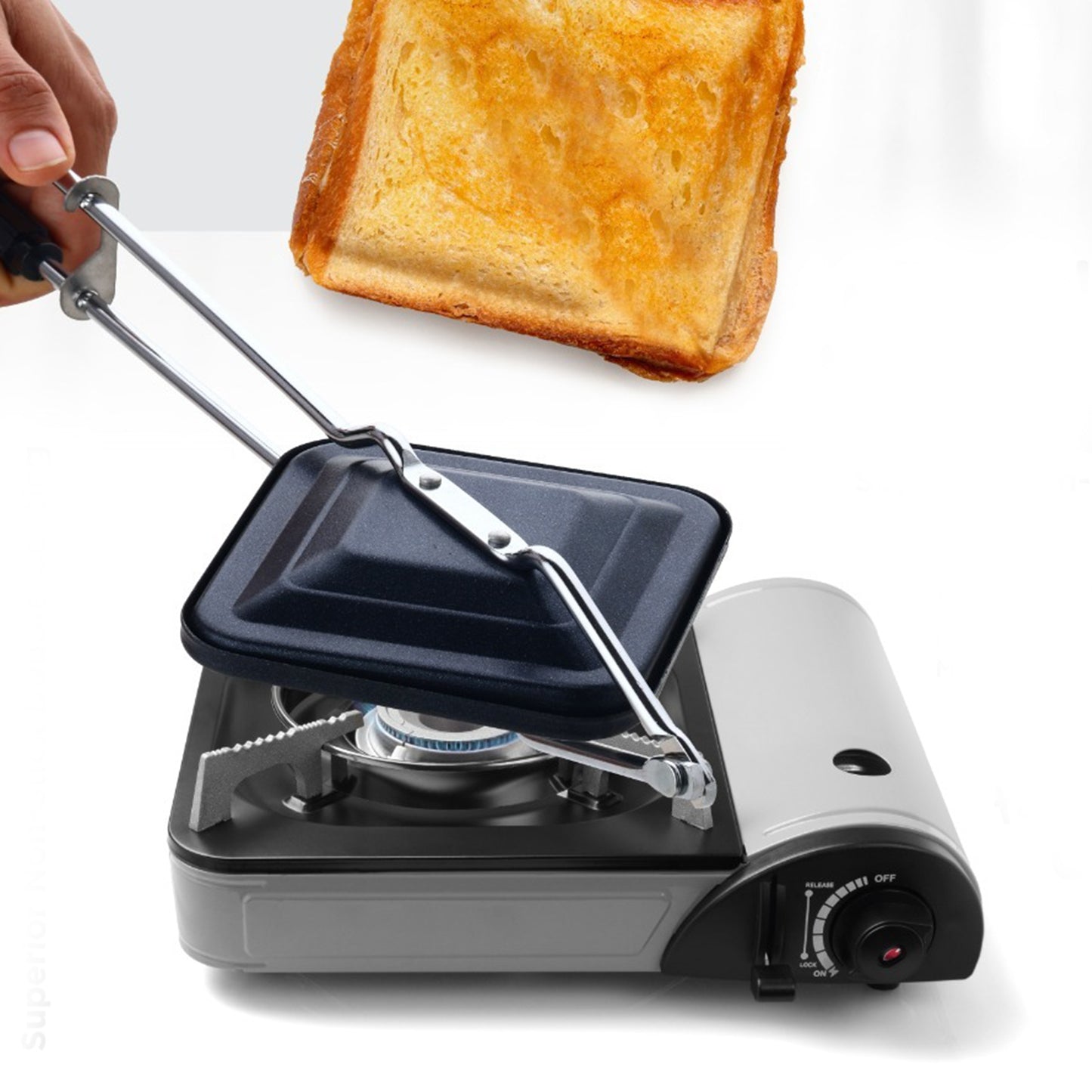Apex Regular Non-stick Flame-based Sandwich Toaster - Happy Price - Image 7