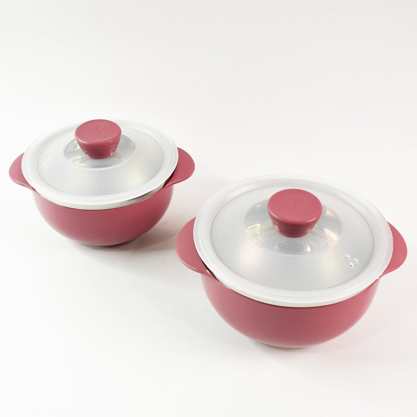 Apex Premium Plastic Serving Bowl Set With Lids (2 Pc) - Happy Price - Image 2