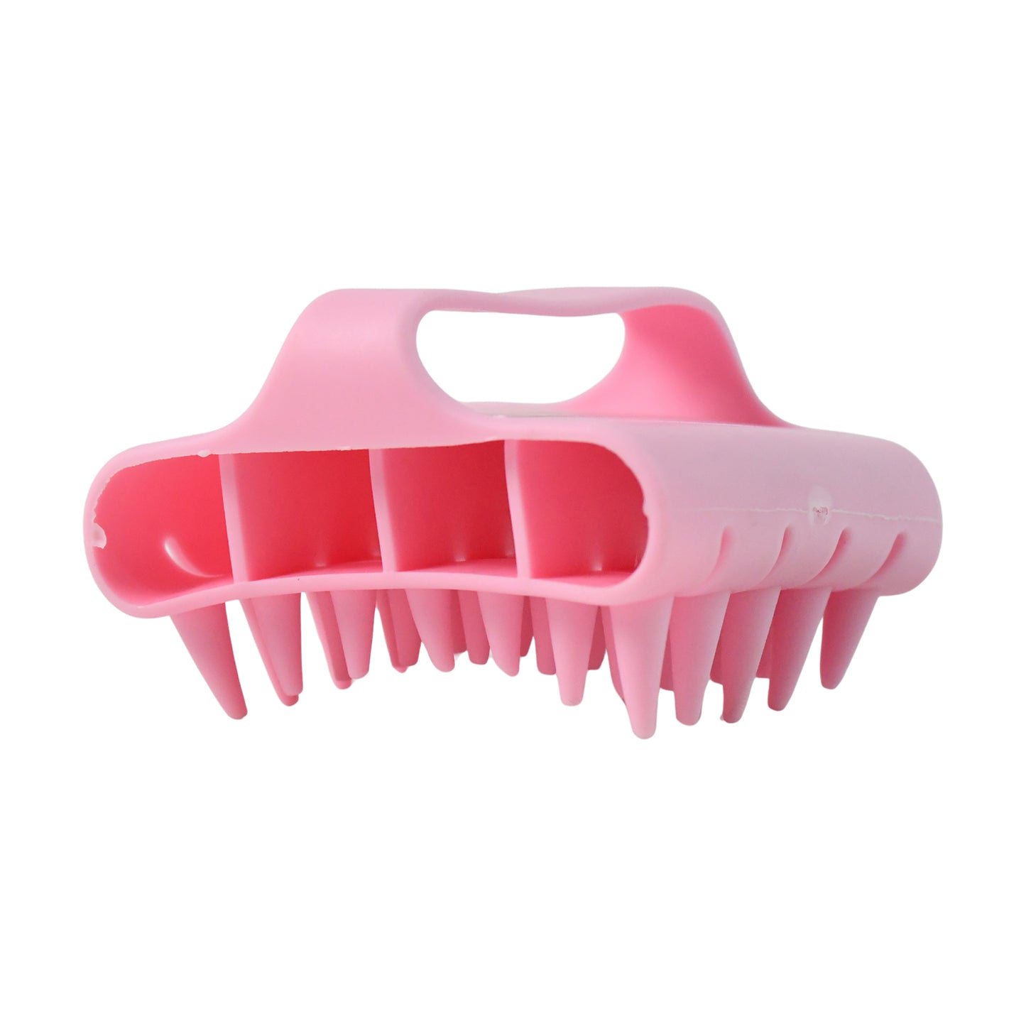 Silicone Scalp Massager Shampoo Brush with Handle for Deep Cleaning and Hair Growth - Happy Price - Image 2