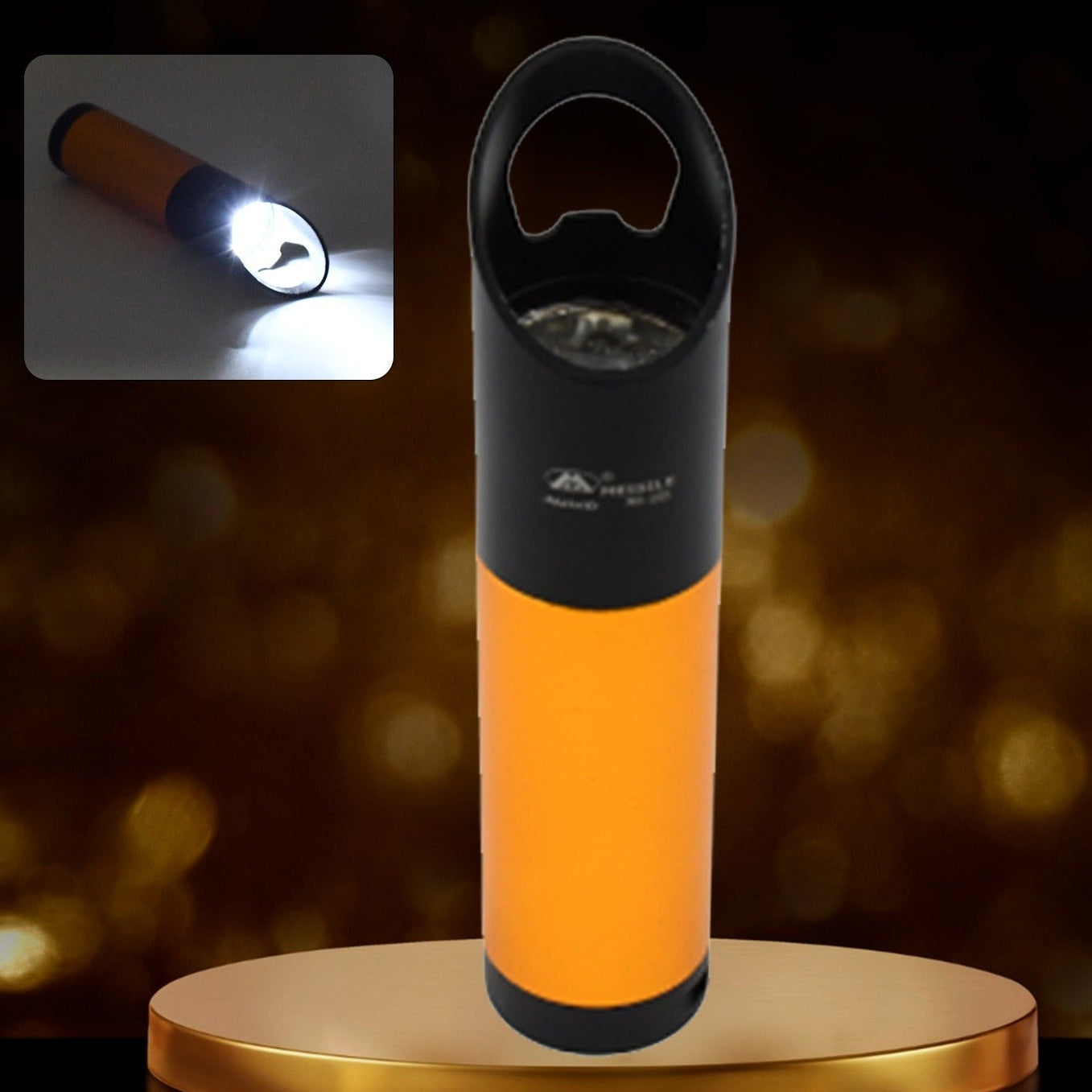 Portablemini Torch Flashlight 9 Led Powerful High Lumens Pen Light Easy To Carry Portable Pocket Compact Torch For Emergency 3 Battery Operated (Battery Not Included 1 Pc) - Happy Price - Image 1