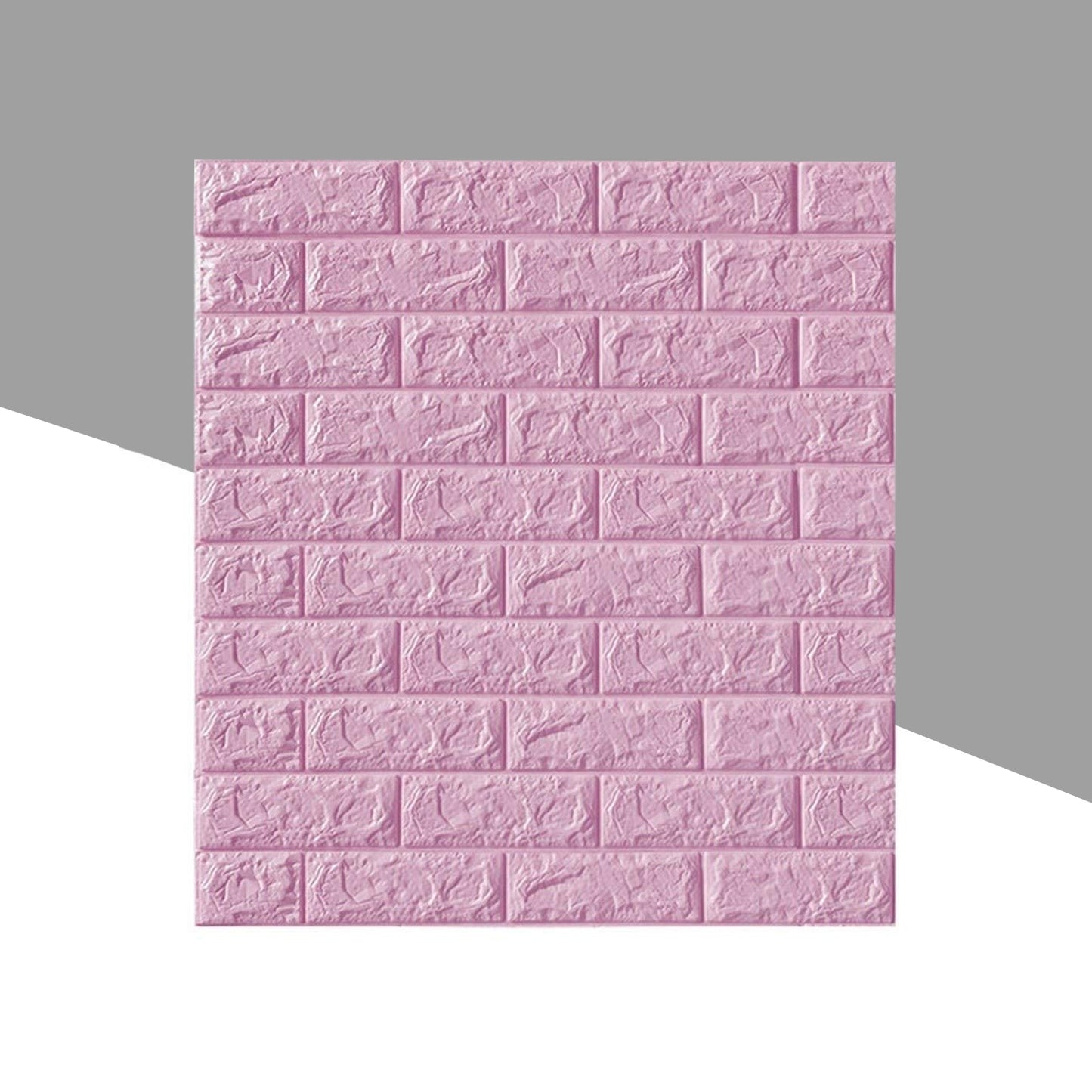 3D Foam Wall Sticker Panel - Waterproof & Self-Adhesive (70 x 76 Cm, 1 Pc) - Happy Price - Image 2