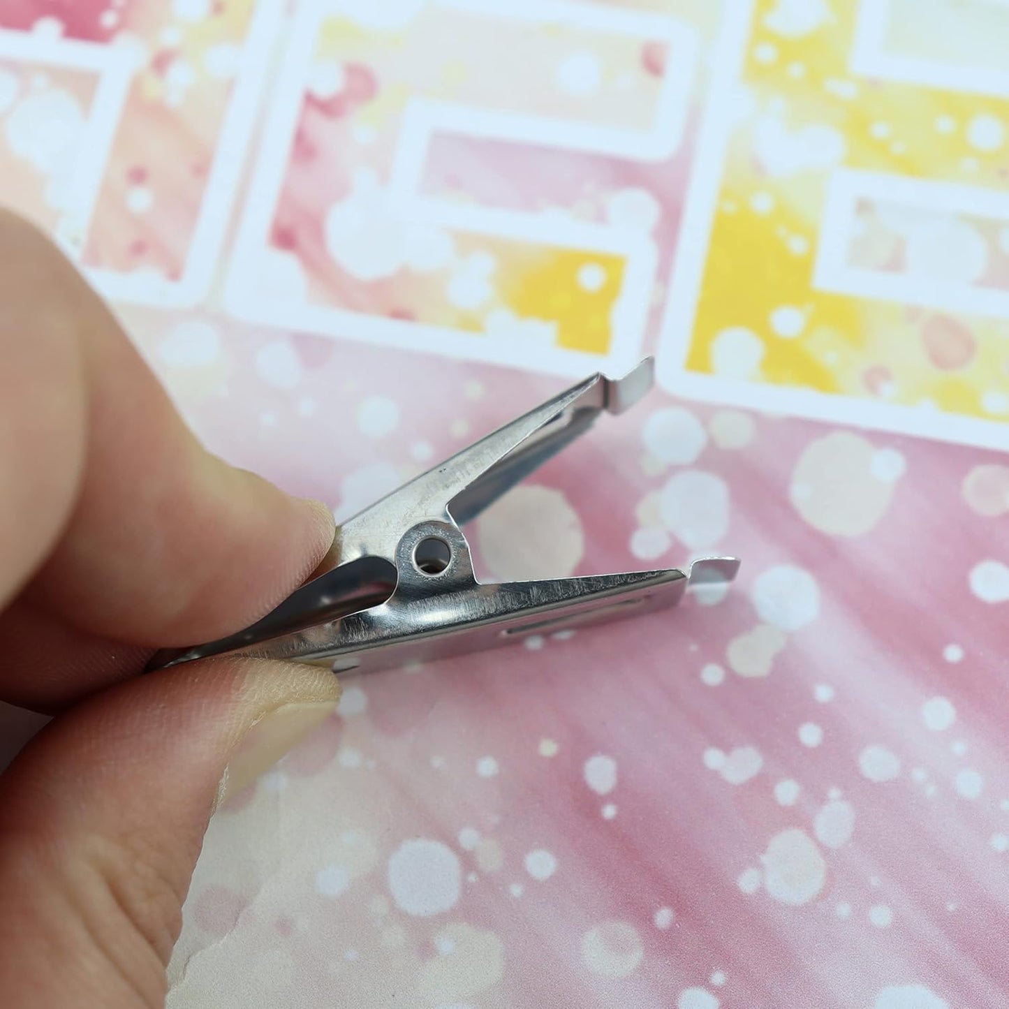 Cloth Drying Pins Stainless Steel Cloth Clips (20 Pcs Set) - Happy Price - Image 5