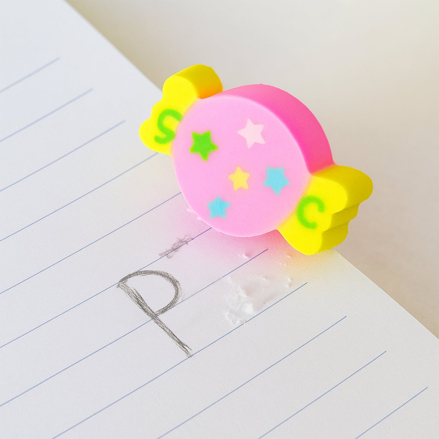 Fun Candy Design Pencil Set With Accessories Set (1 Set ) - Happy Price - Image 4