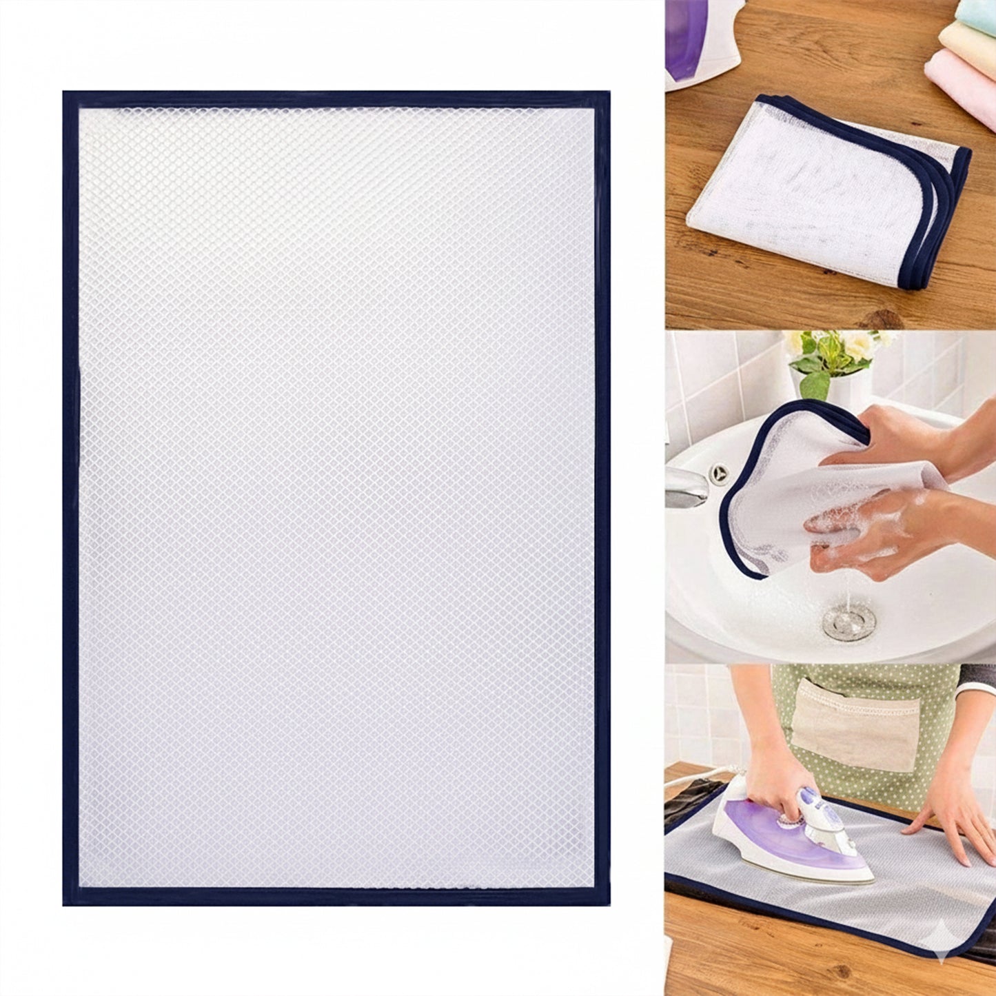 Heat-resistant Ironing Mesh Press Cloth (65 40 Cm 1 Pc )