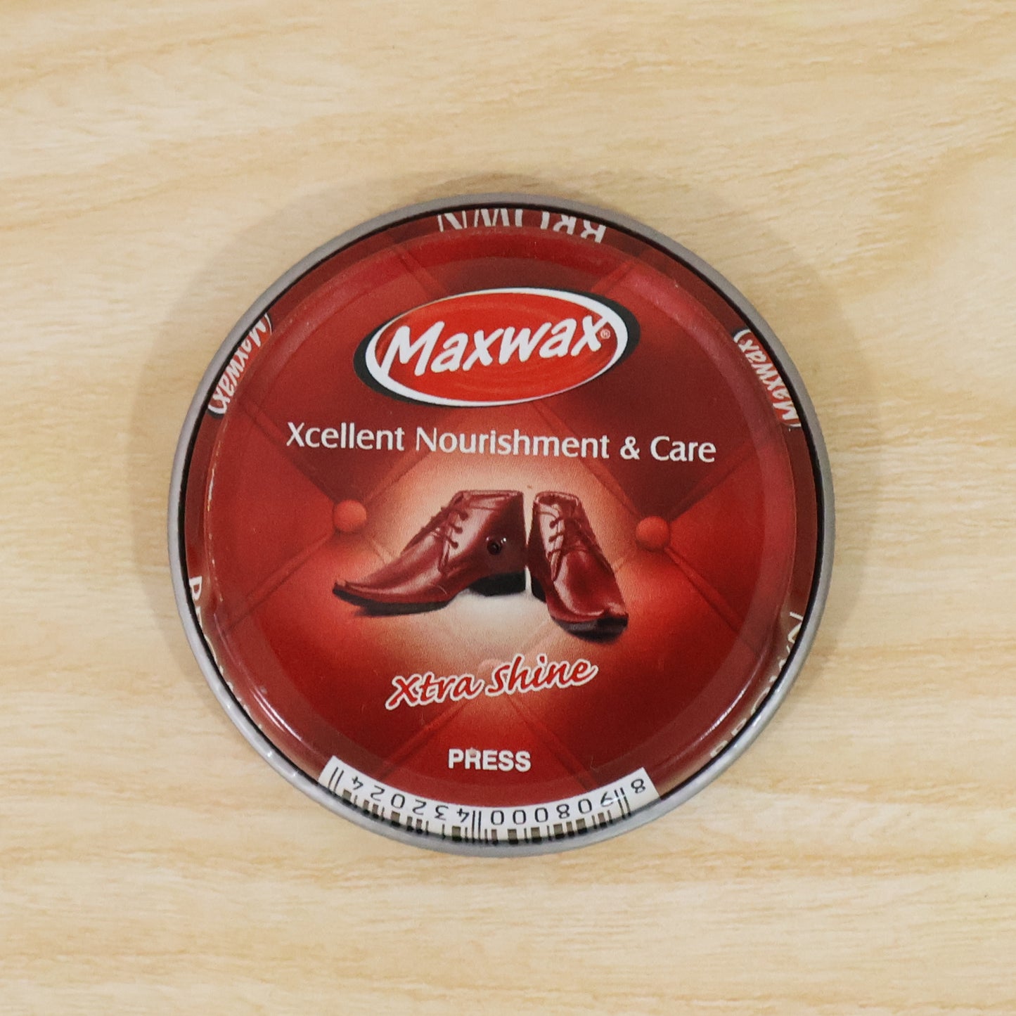 Maxwax Brown Shoe Polish Cream (1 Pc 15 Gm)