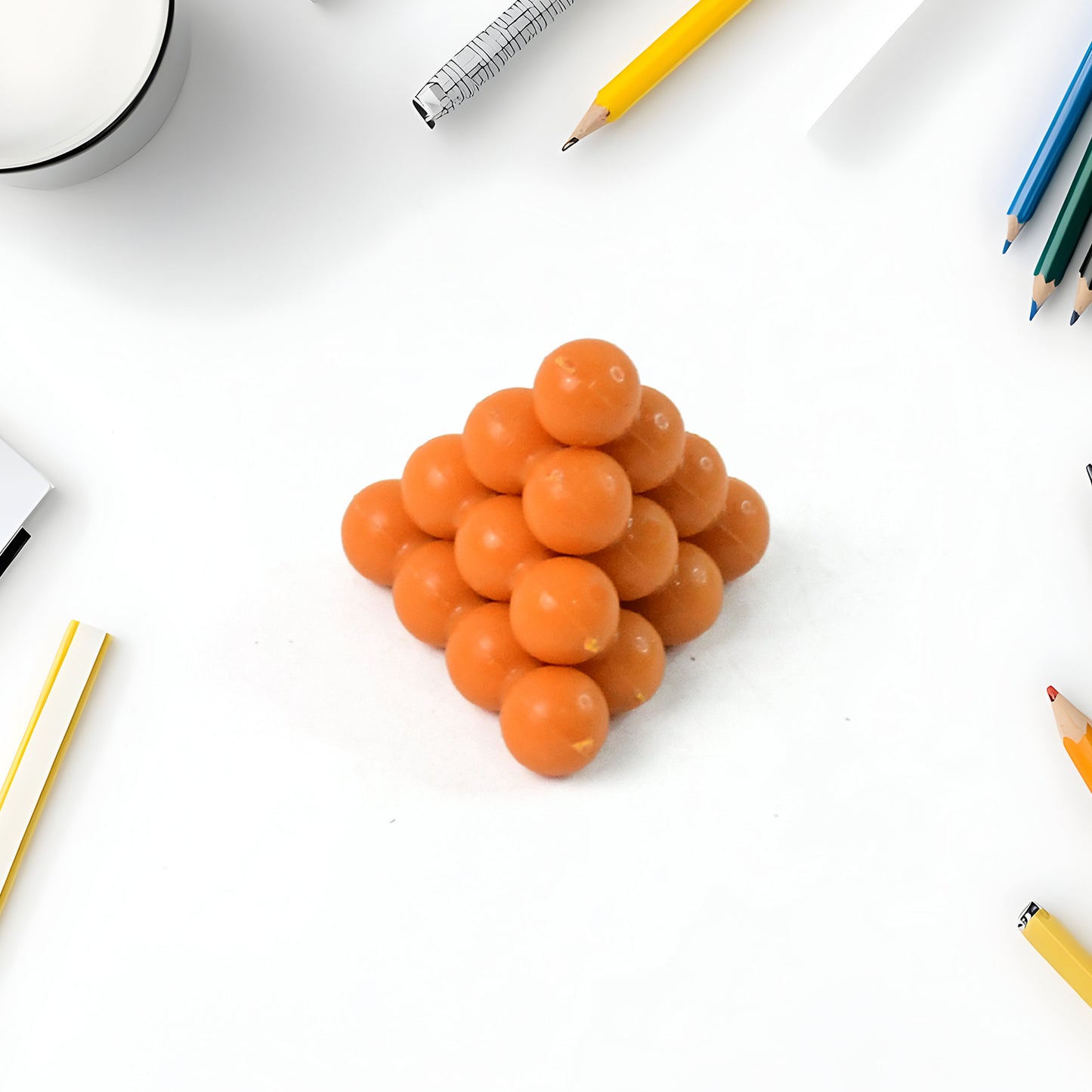 Ball Pyramid Toy 3d Puzzle Building Brain Teaser Toy - Happy Price - Image 4