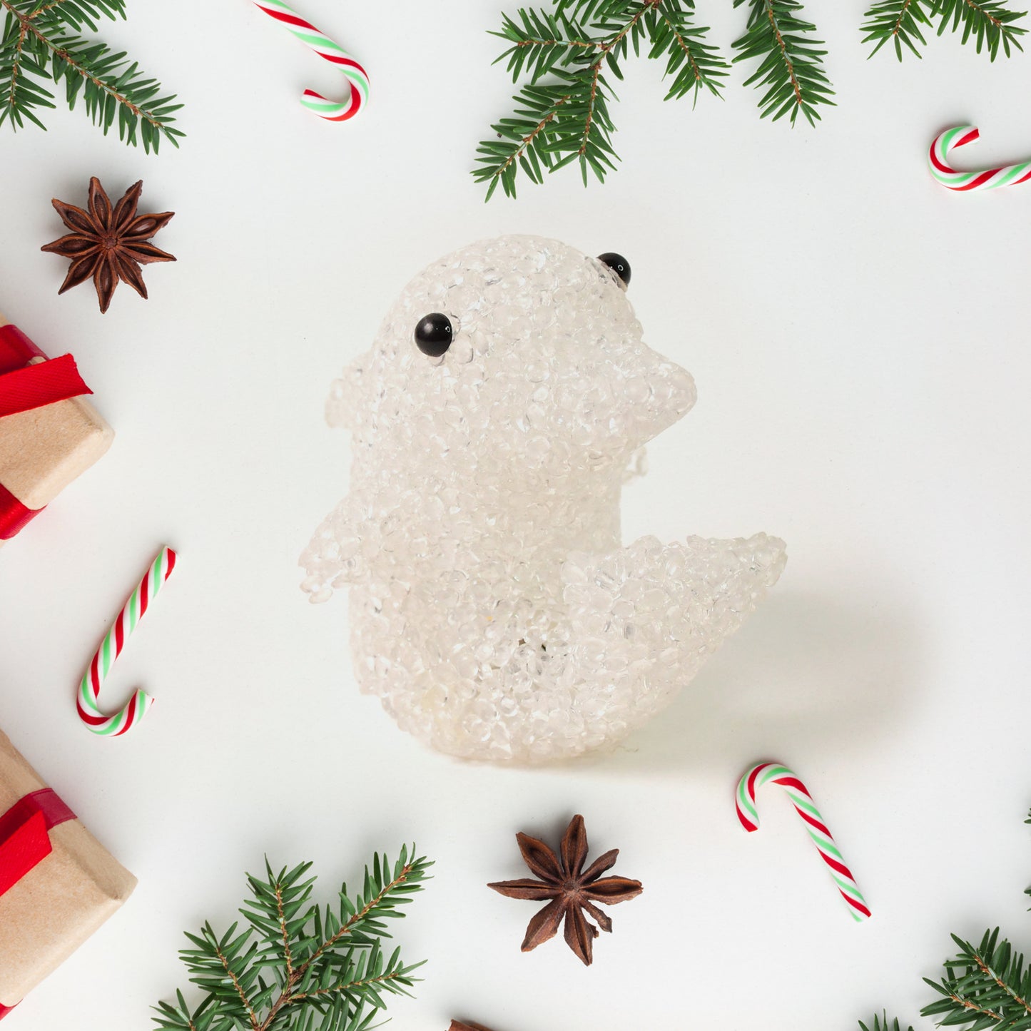 Dolphin Shape Crystal Led Night Light Lamp Cute Glowing Animal Decorative Light (1 Pc) - Happy Price - Image 5