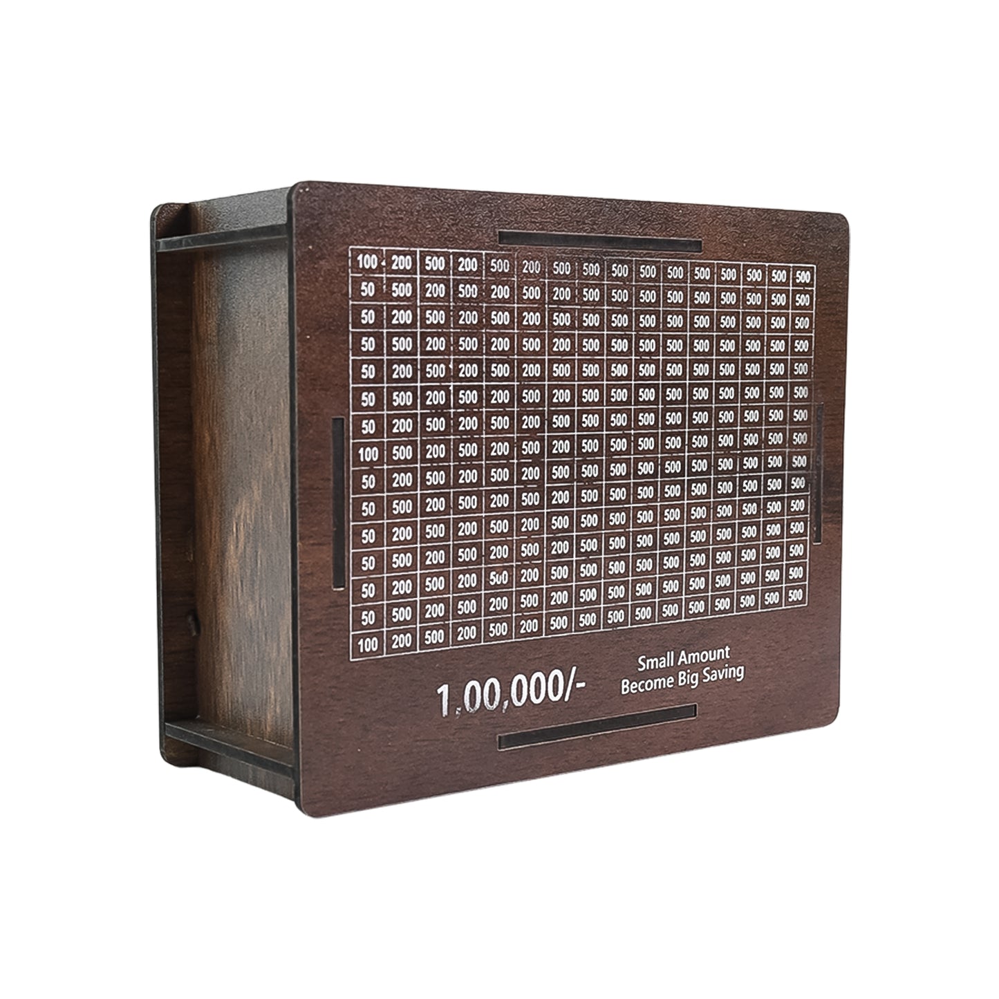 Wooden Money Piggy Bank Money Box (1 Pc With Marker Pen) - Happy Price - Image 5