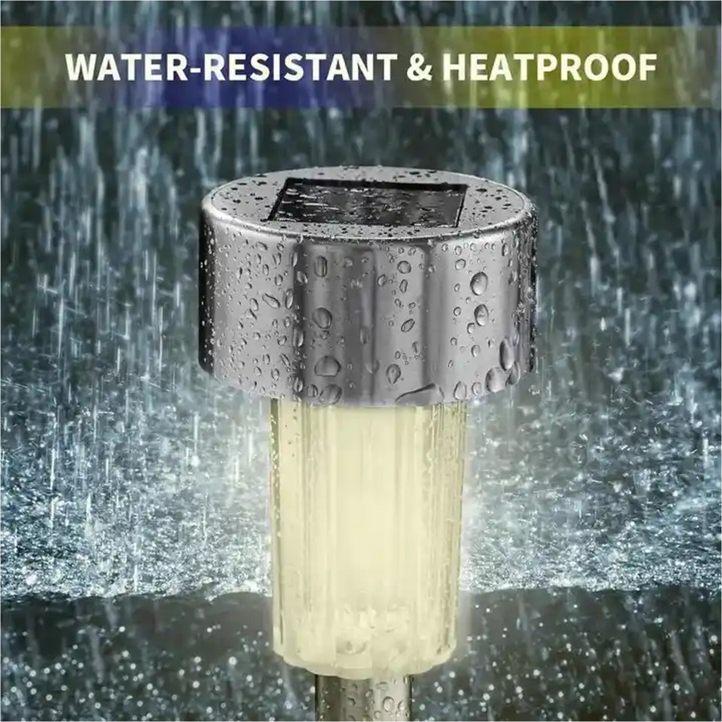 Solar Panel Led Spike Spot Light Landscape Garden Yard Path Lawn Outdors Solar Lamps Waterproof Outdoor Decorative Landscape Lights For Garden Patio Yard Walkway (2 Pc Set) - Happy Price - Image 6