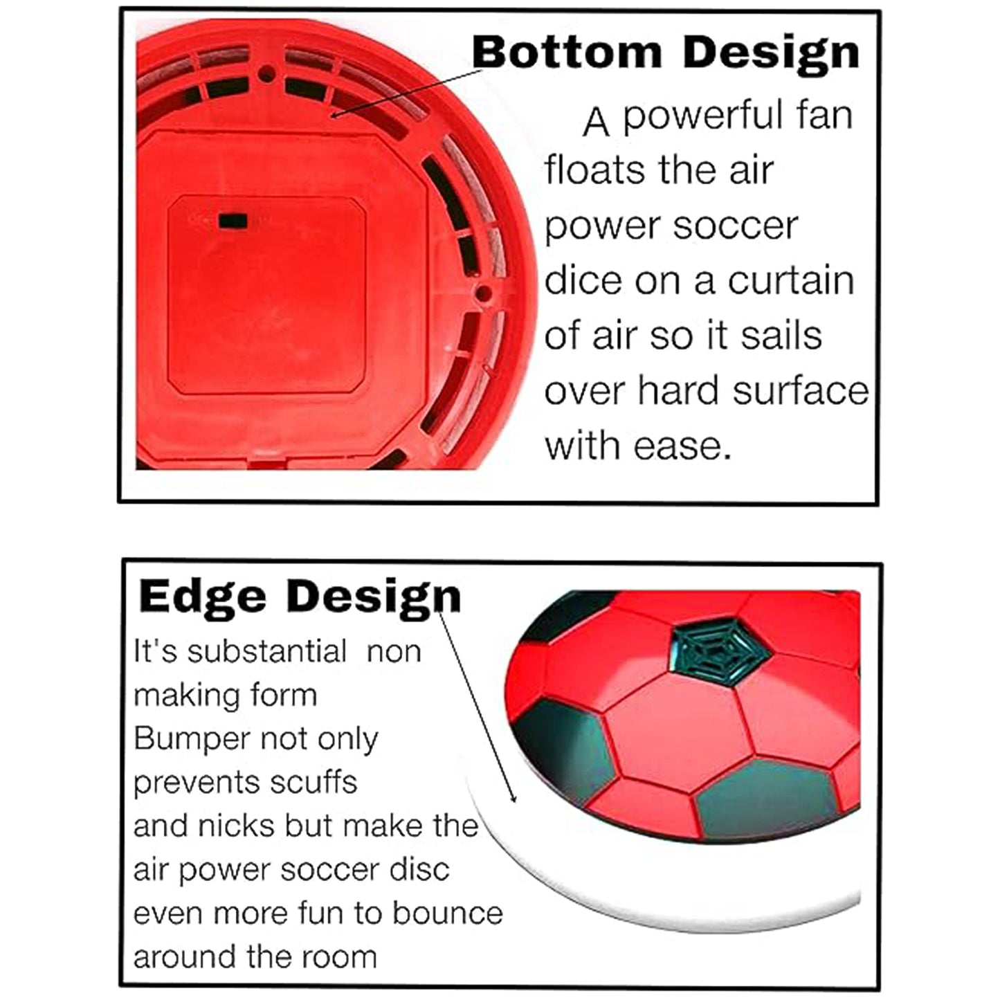 Ttg Hover Soccer Ball Toy With Foam Bumper - Happy Price - Image 4