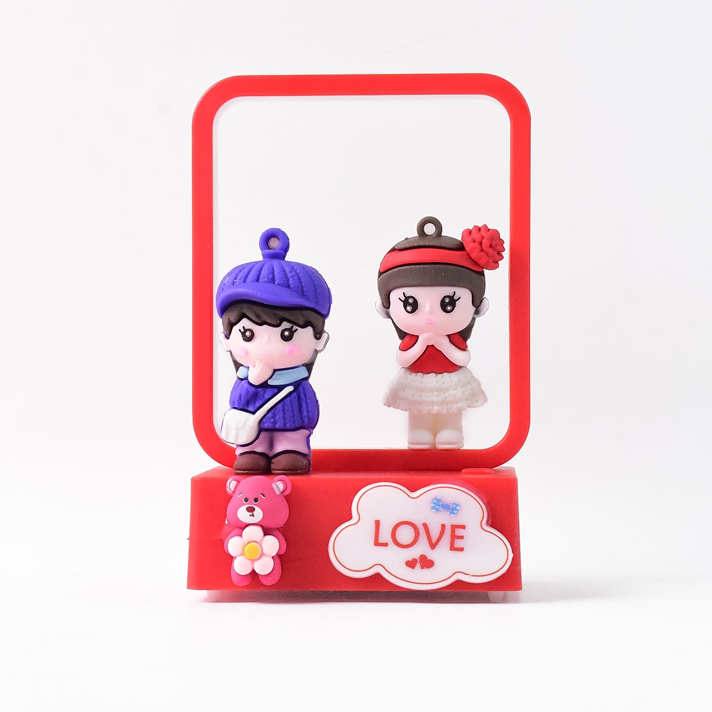 Decorative Love Couple LED Figurine Light (1 Pc) for Home & Gifting