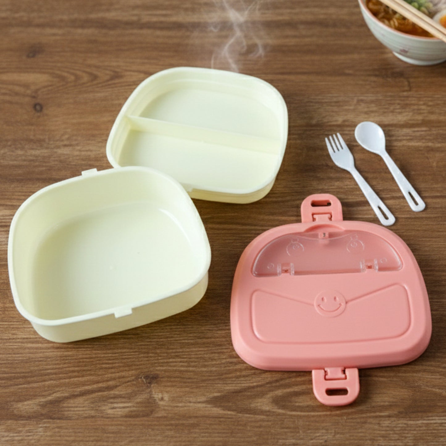 Plastic Lunch Box and Water Bottle Set - 1 Set - Happy Price - Image 6