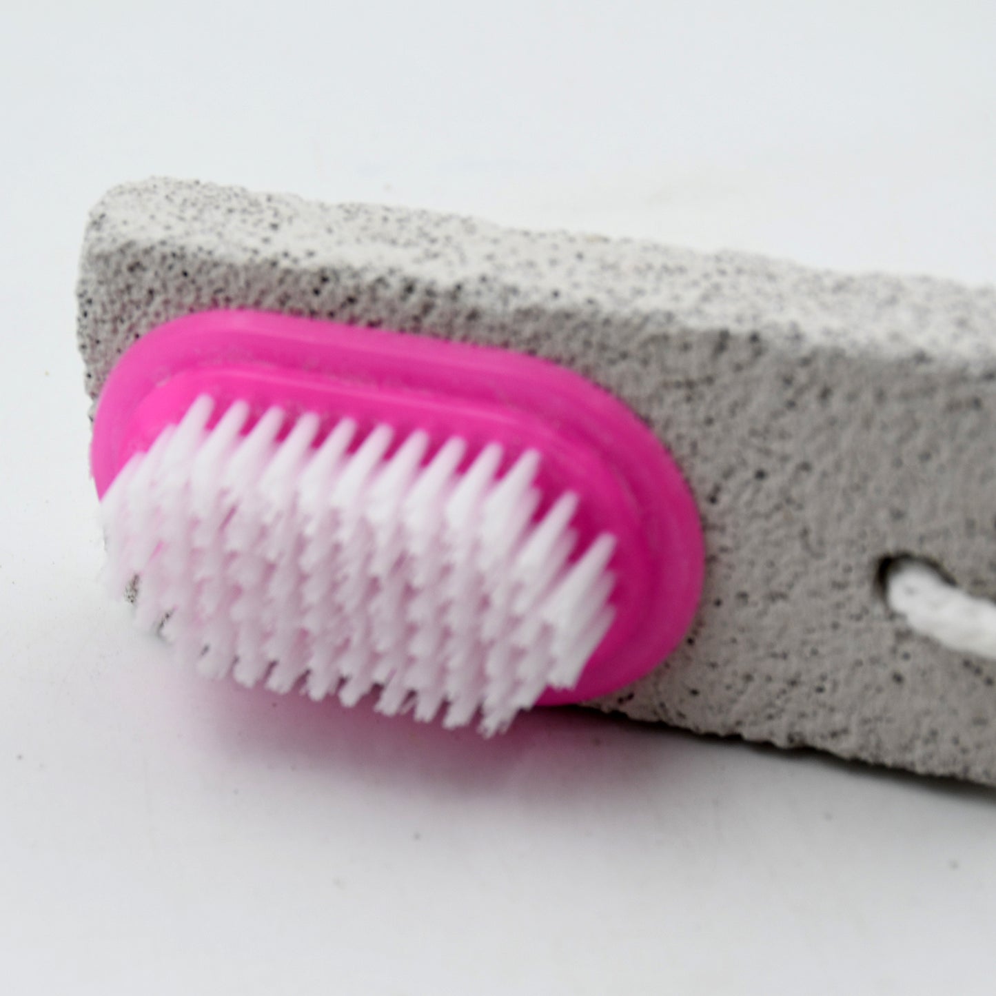 2-in-1 Foot Care Brush with Pumice Stone for Dead Skin Removal & Pedicure - Happy Price - Image 3