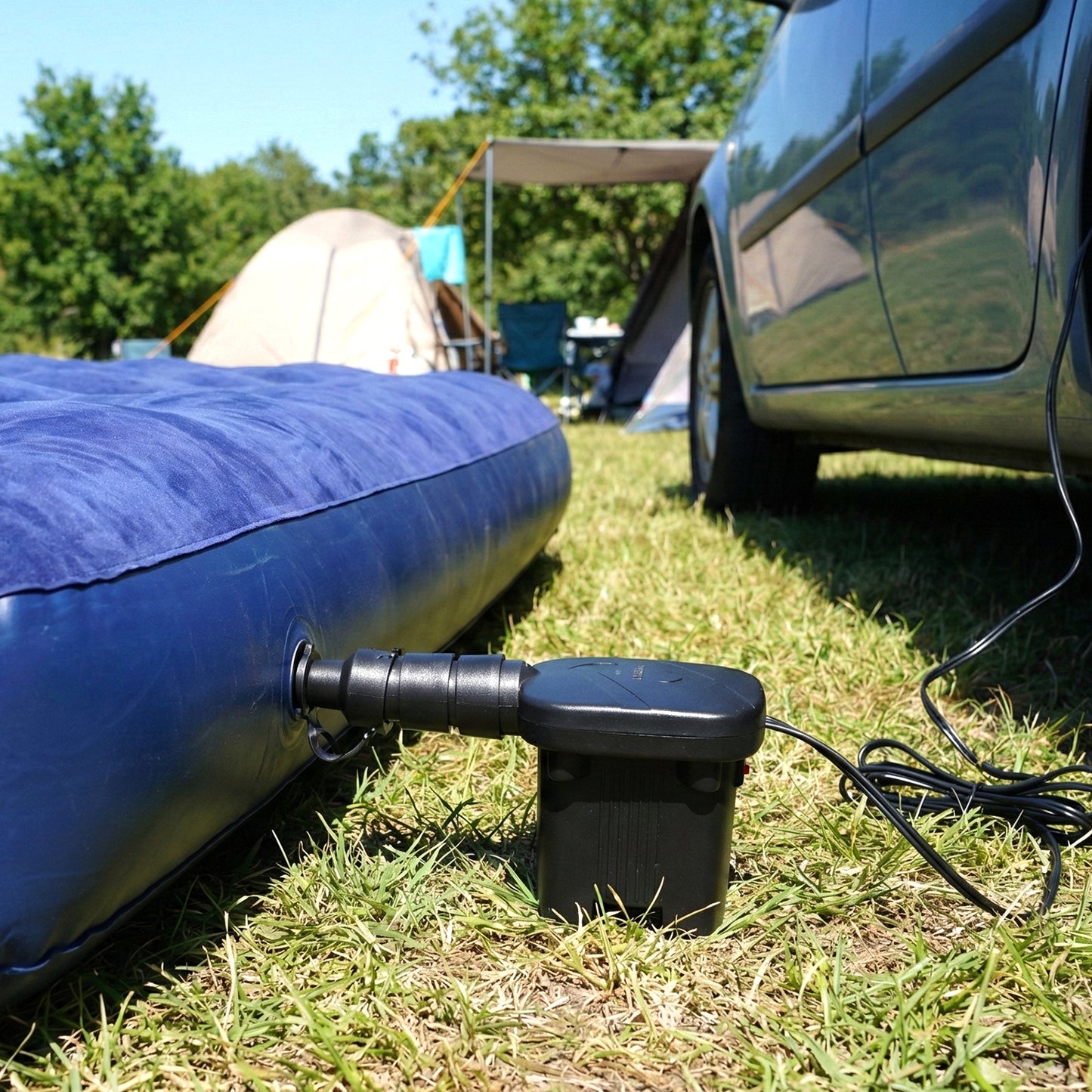Portable Electric Air Pump with Car Adapter - 1 Set - Great Price - Image 5