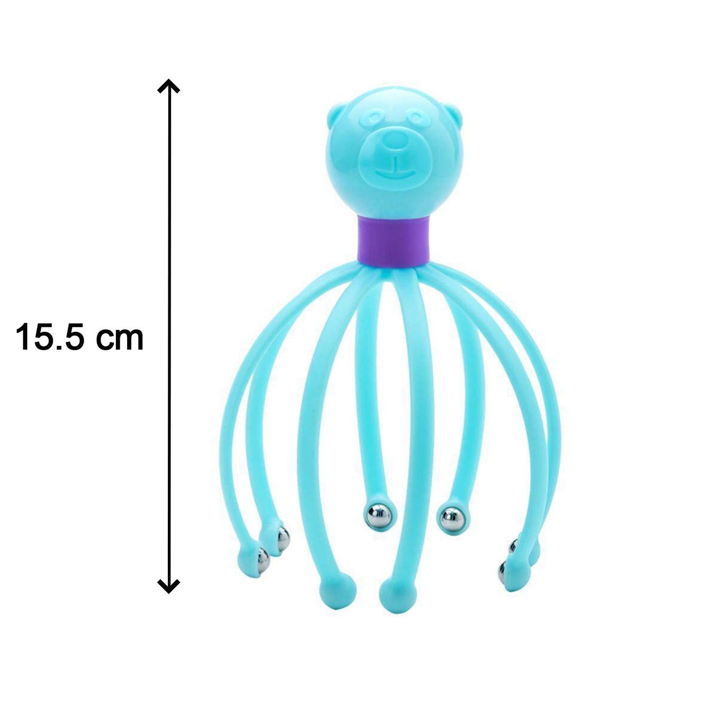 Octopus Stress Relief Therapeutic Scalp Massager - Happy Price - Image 4