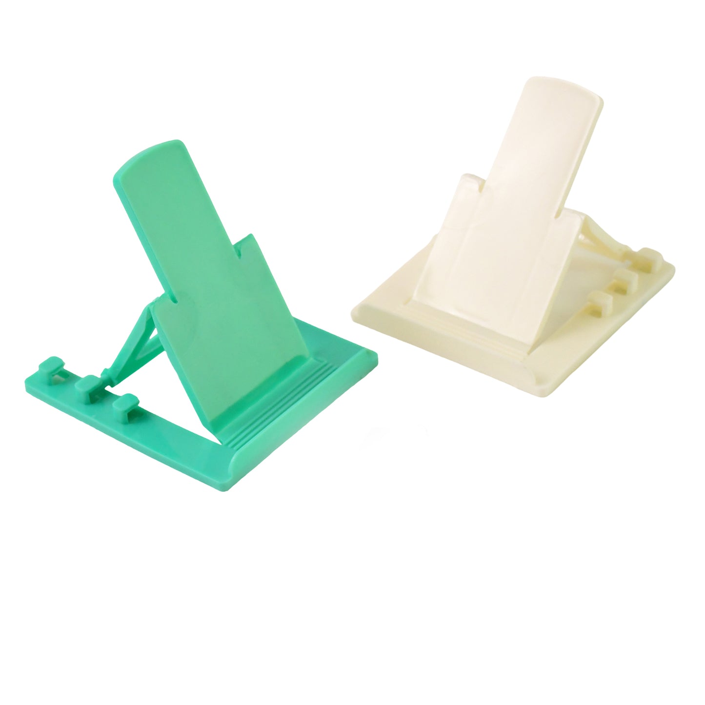 Adjustable Foldable Plastic Mobile Phone Stand Holder (2 Pc) - Happy Price - Image 4