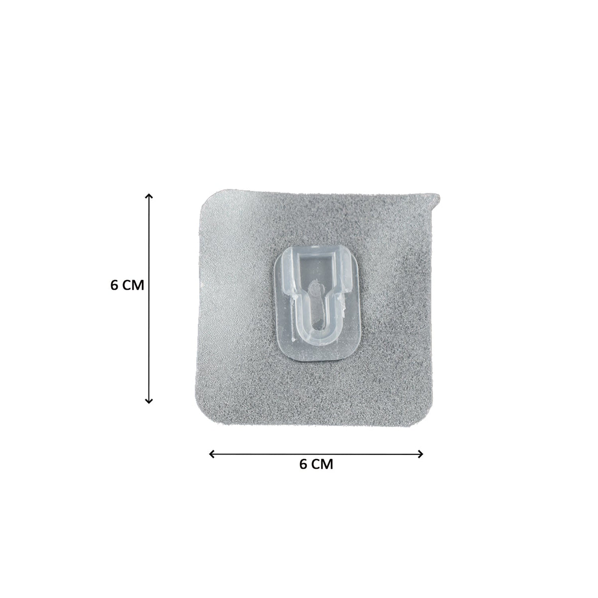 Transparent Adhesive Male Hook Used For Hanging Various Types Of Items (1pc) - Happy Price - Image 4
