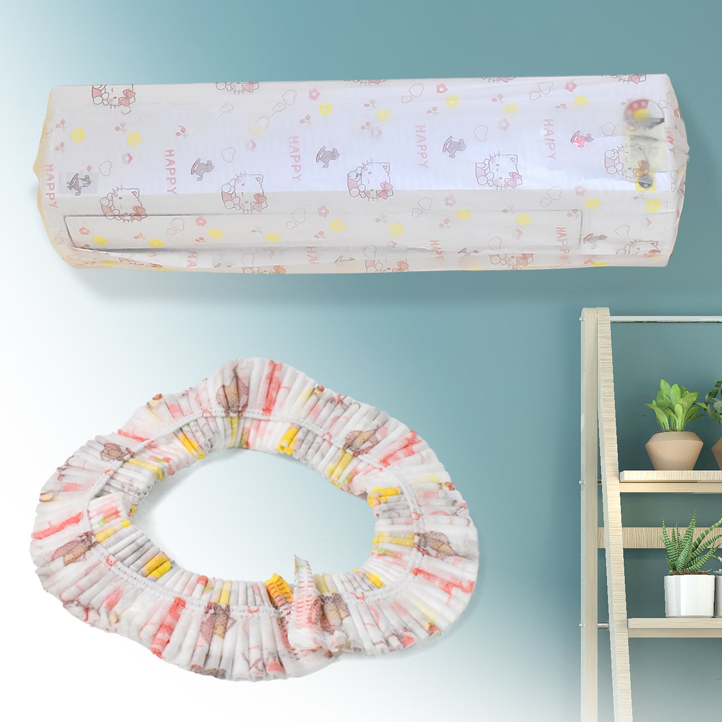 Air Conditioning Dust Cover - Folding Ac Cover For Protection (1 Pc) - Happy Price - Image 2