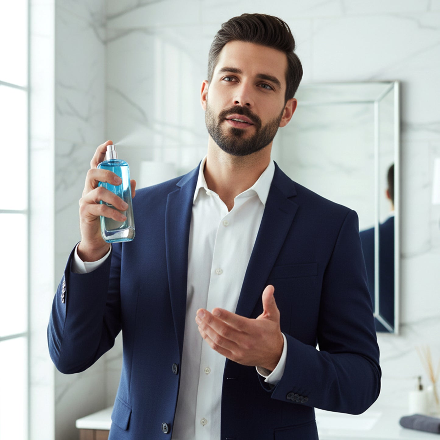 Next Premium Aqua Eau De Perfume 100 ML - Fresh Aquatic Scent for Men & Women - Great Price - Image 5