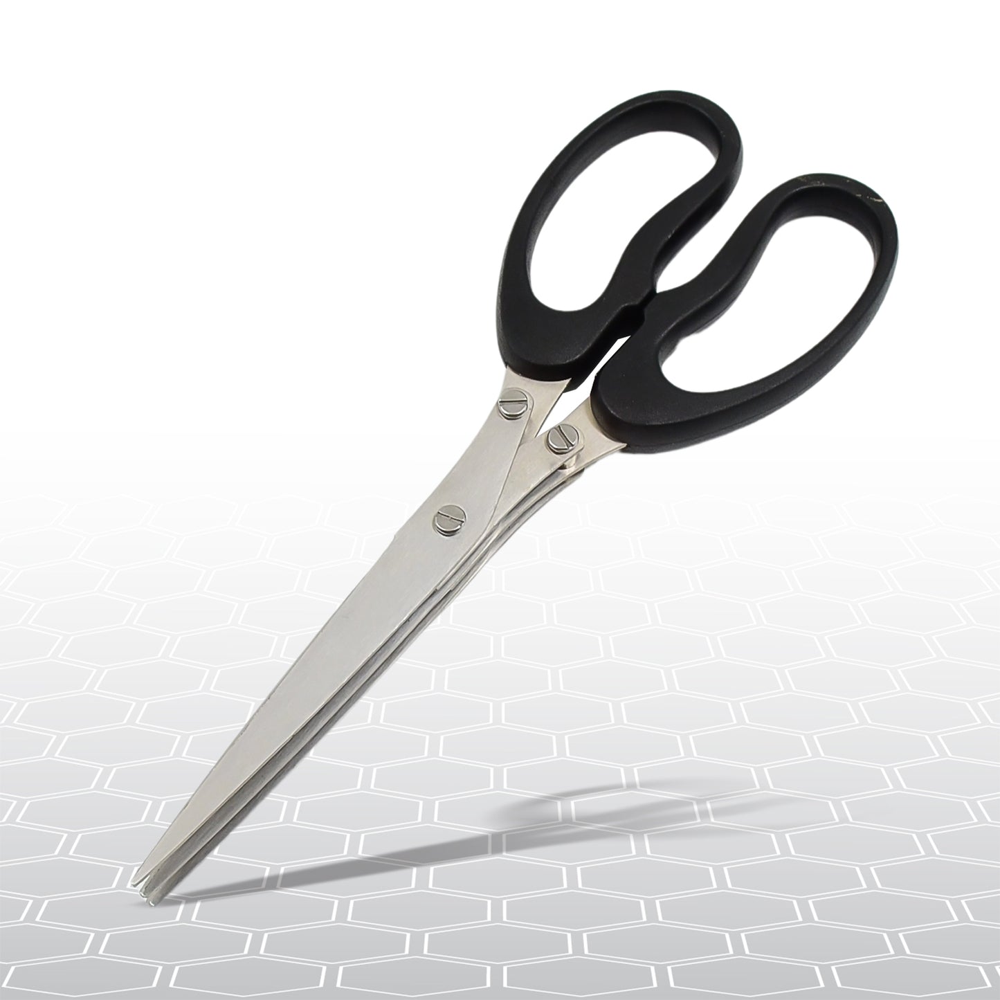 Multifunction Vegetable Stainless Steel Herbs Scissor With 3 Blades (1 Pc) - Happy Price - Image 4