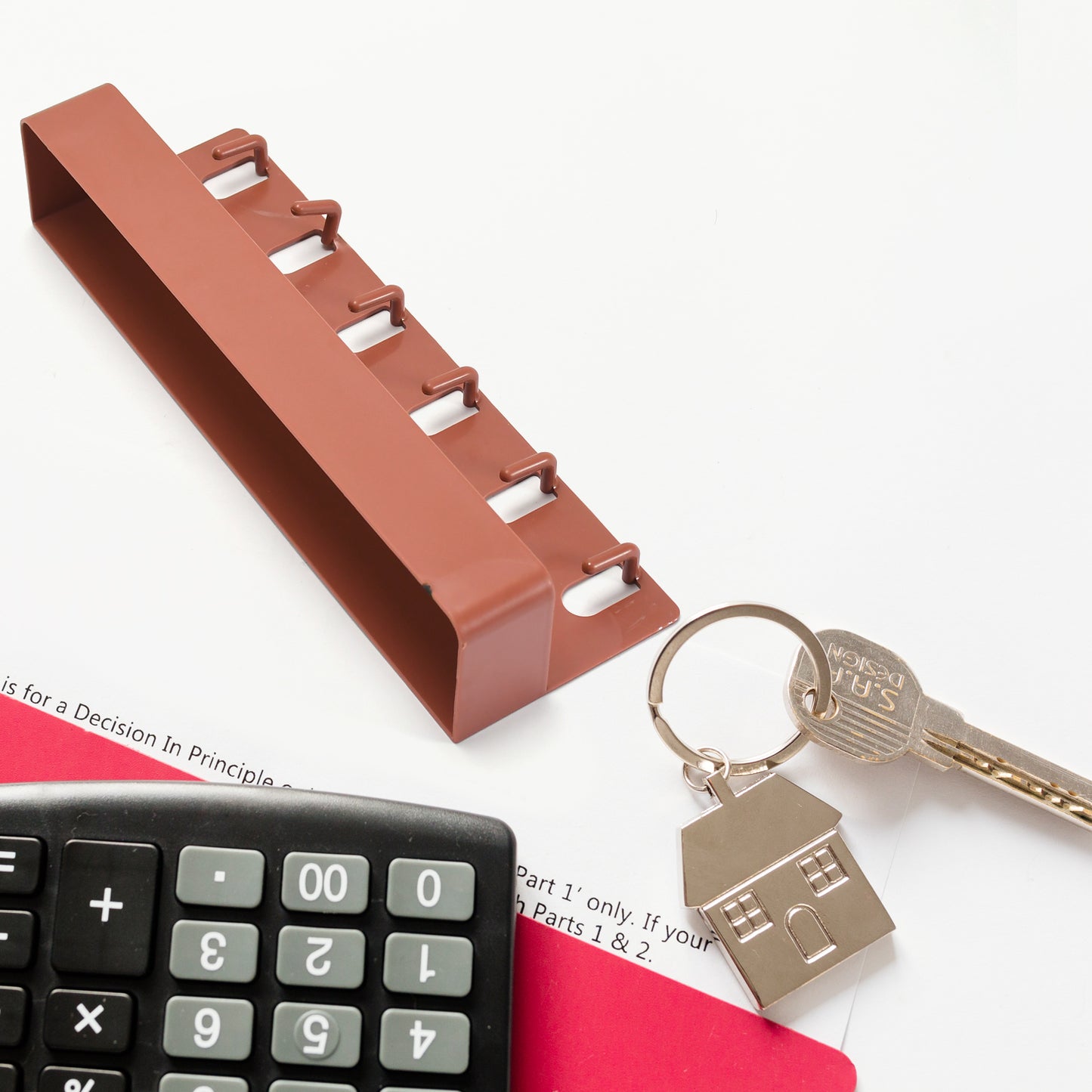 Key Holder Multiuse 6 Hook Stand For Home Bathroom Use Stand - Happy Price - Image 4