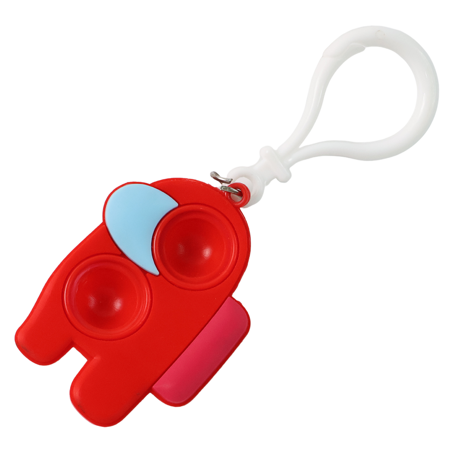2-Bubble Pop-It Fidget Keychain Toy - 1 Pc Mix Color - Happy Price - Image 2