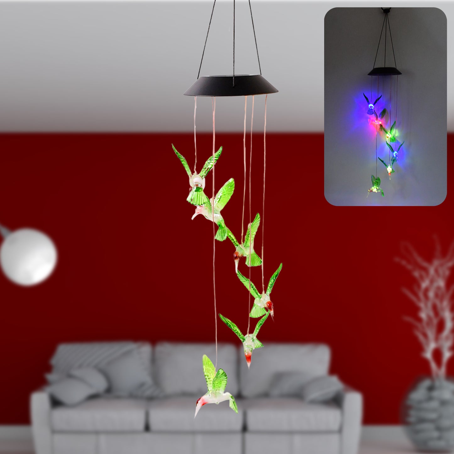 Hummingbird Solar Gifts Gifts For Women Gifts For Mom - Happy Price - Image 2