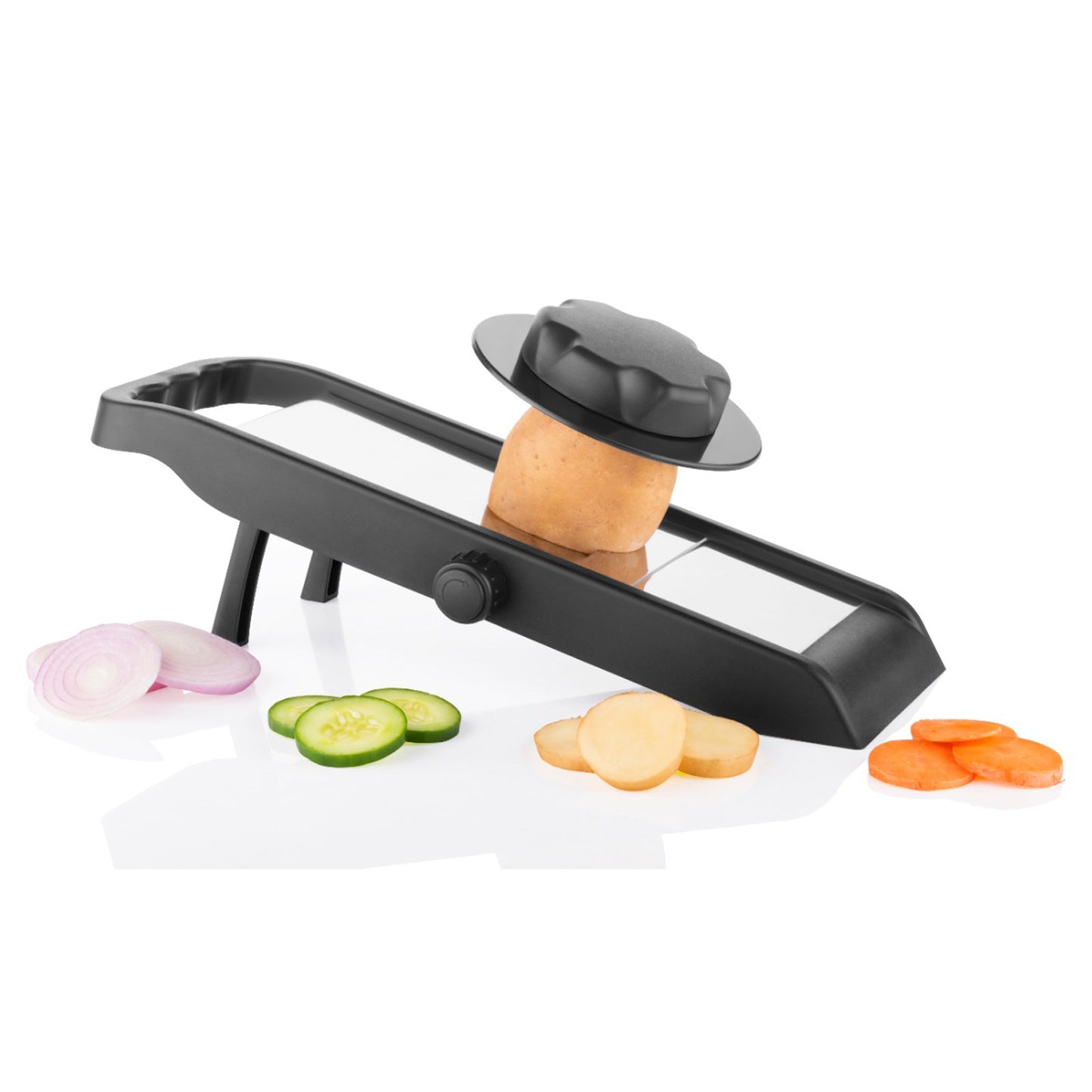 Adjustable Multipurpose Potatoonion Slicer And Grater - Happy Price - Image 5