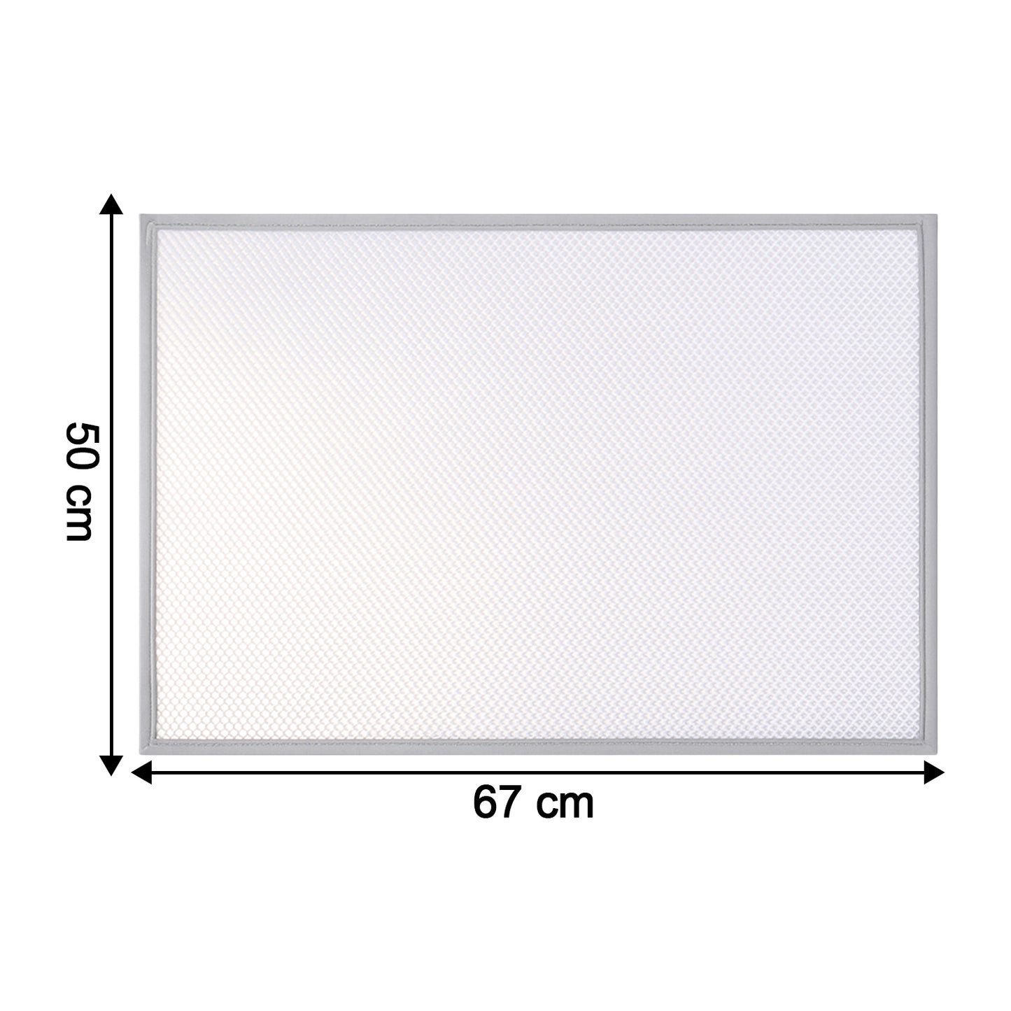 Large Ironing Press Net Mesh Ironing Protector Cloth (67 X 50 Cm 1 Pc)