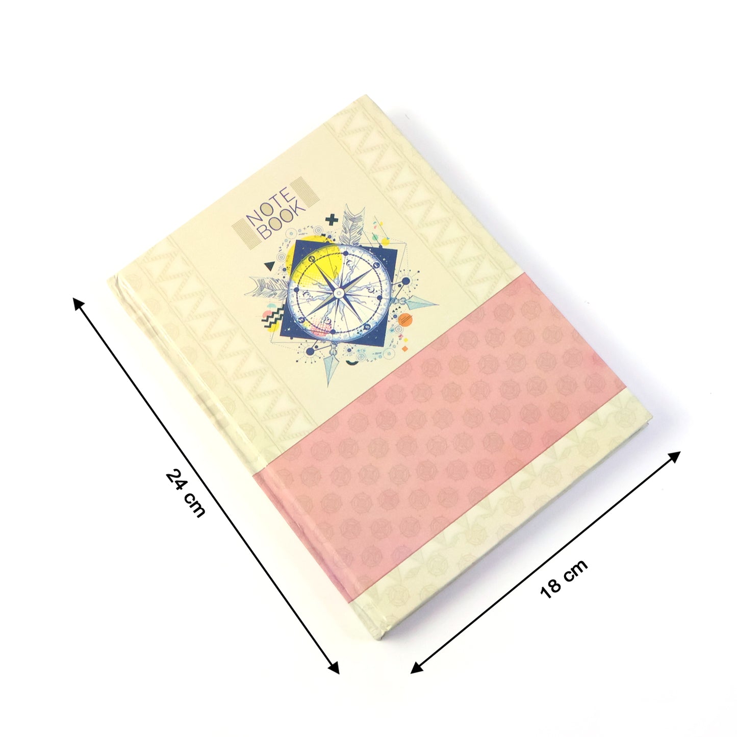 Hardbound Ruled Notebook - 1 Pc, 100 Pages, 240x180mm - Great Price - Image 3