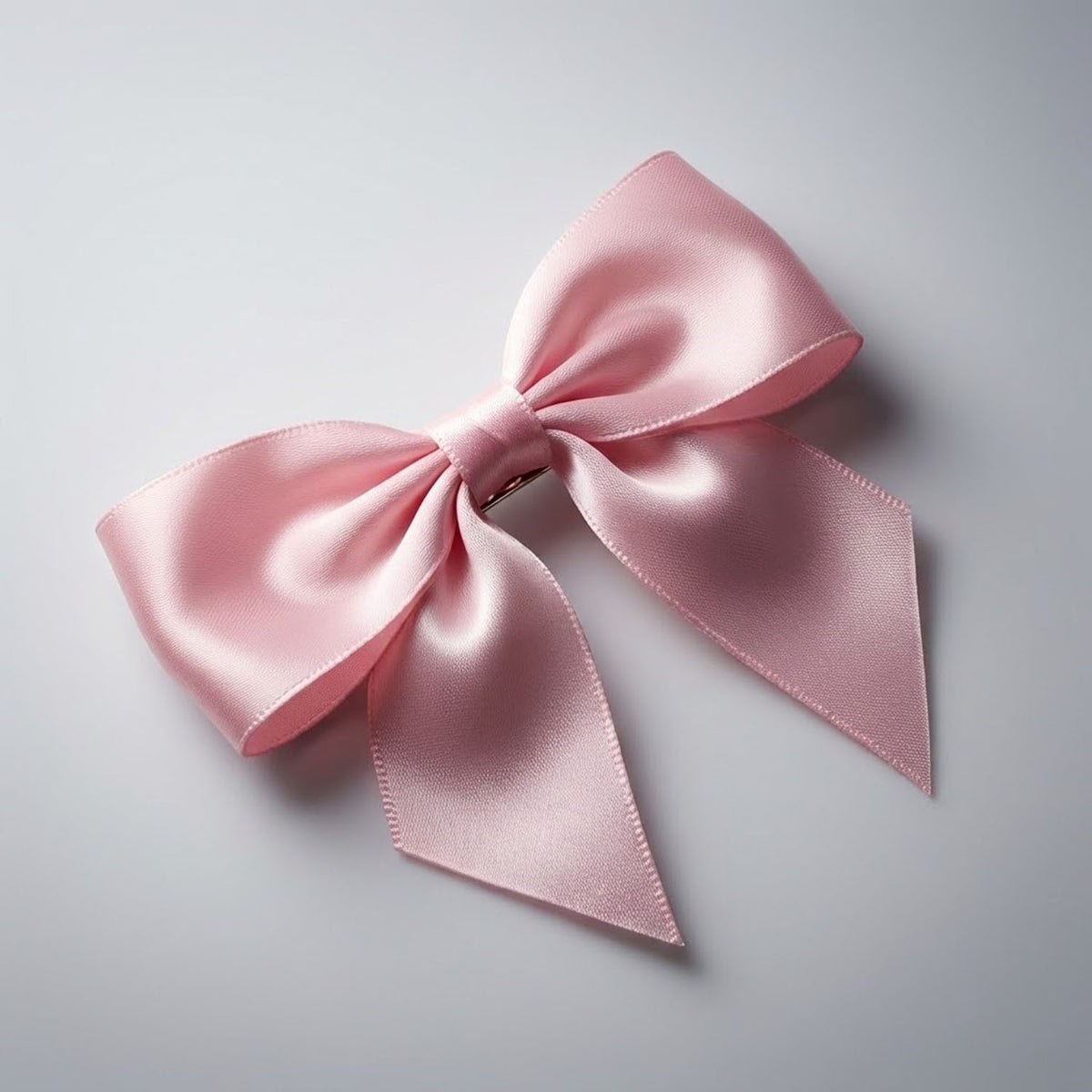 Satin Bow Hair Clip for Girls & Women - 1 Pc Elegant Hair Accessory - Happy Price - Image 6