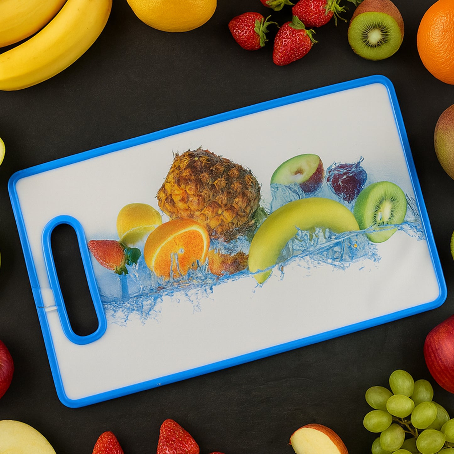 Large Rectangular Fruit Print Cutting Board (36x22cm 1 Pc) - Happy Price - Image 3