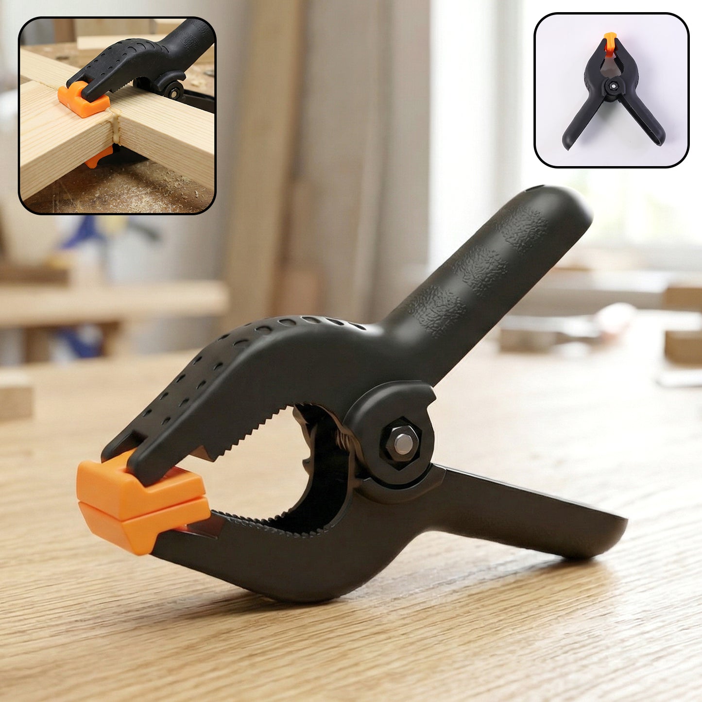 Durable Spring Clamp for DIY & Woodworking (1 Pc) - Happy Price - Image 2