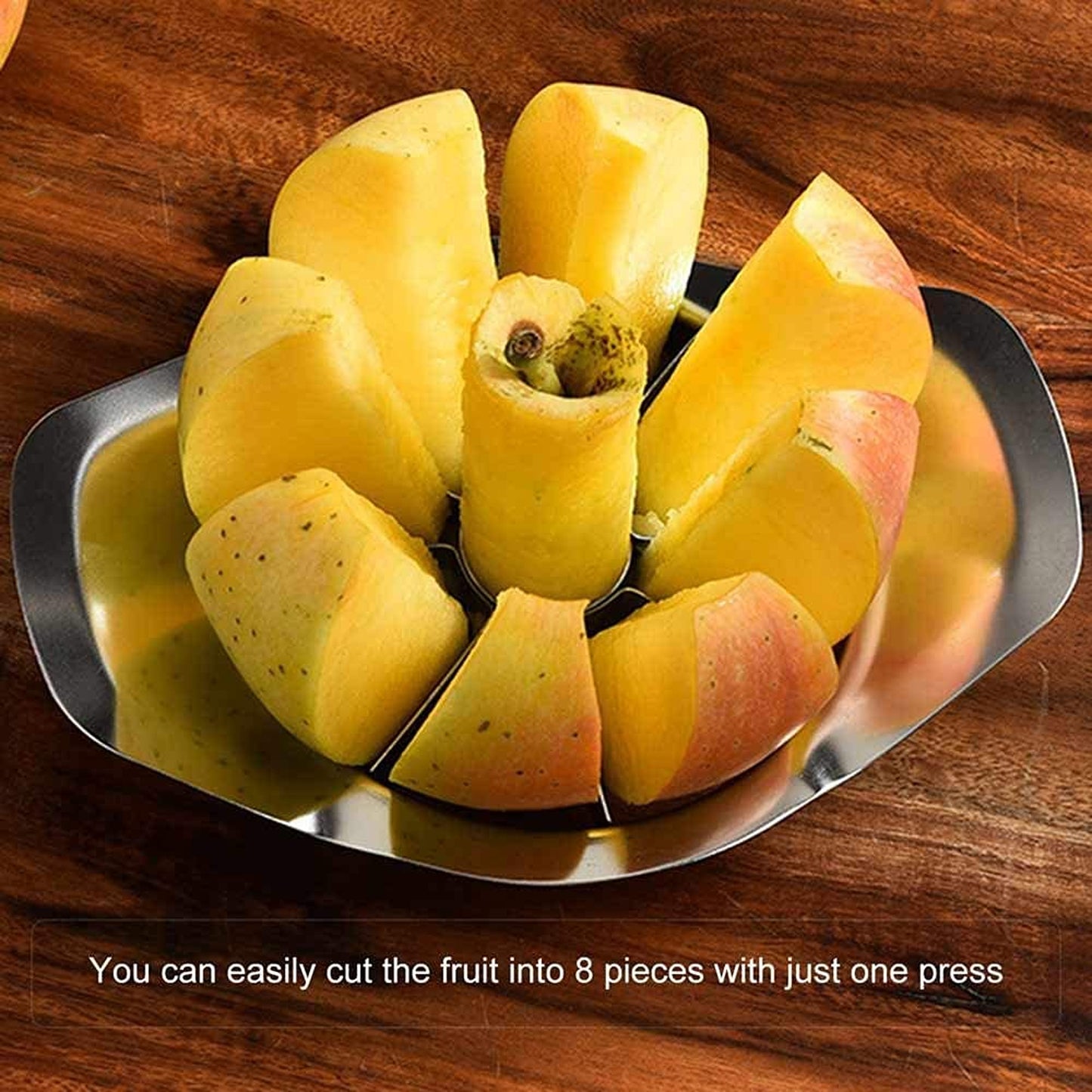 Durable Stainless Steel Apple Slicer and Corer - 1 Piece Kitchen Tool - Great Price - Image 3