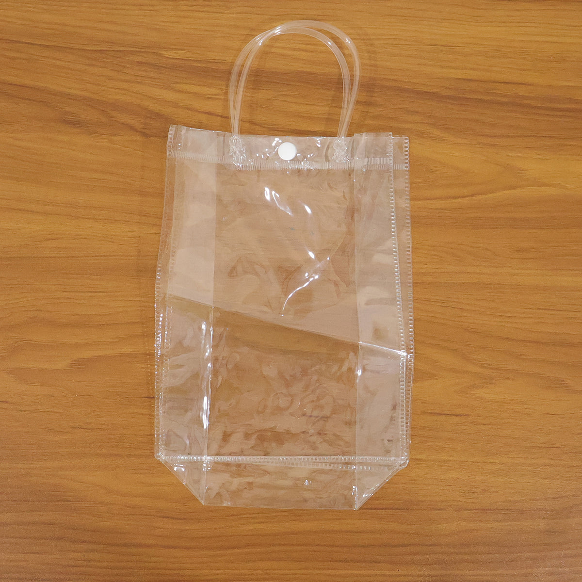 Transparent PVC Carry Bag with Handle - 22 x 16 cm (1 Pc) - Happy Price - Image 7
