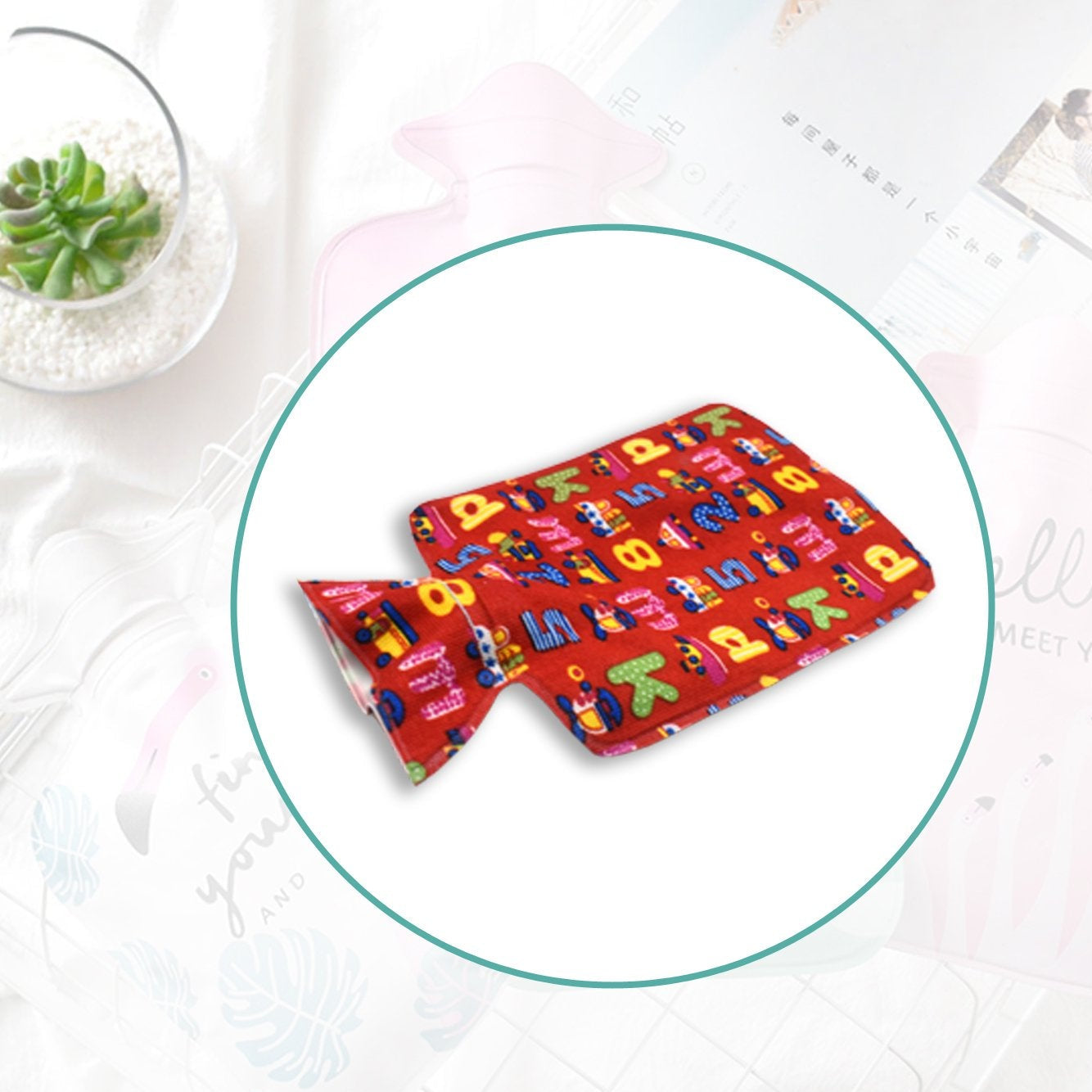 Personal Care Rubber Hot Water Heating Pad Bag For Pain Relief (Medium) - Happy Price - Image 1