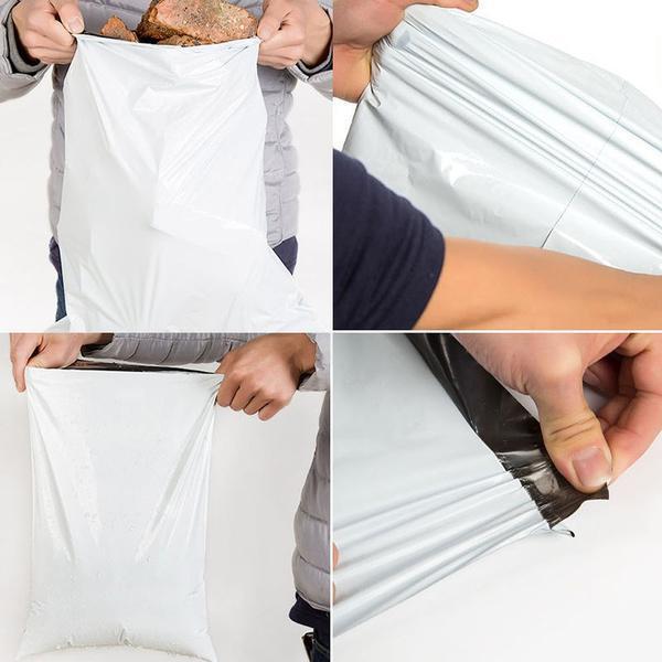 Tamper Evident Courier Bags - 6x6 Inch, Pack of 100 - Happy Price - Image 2