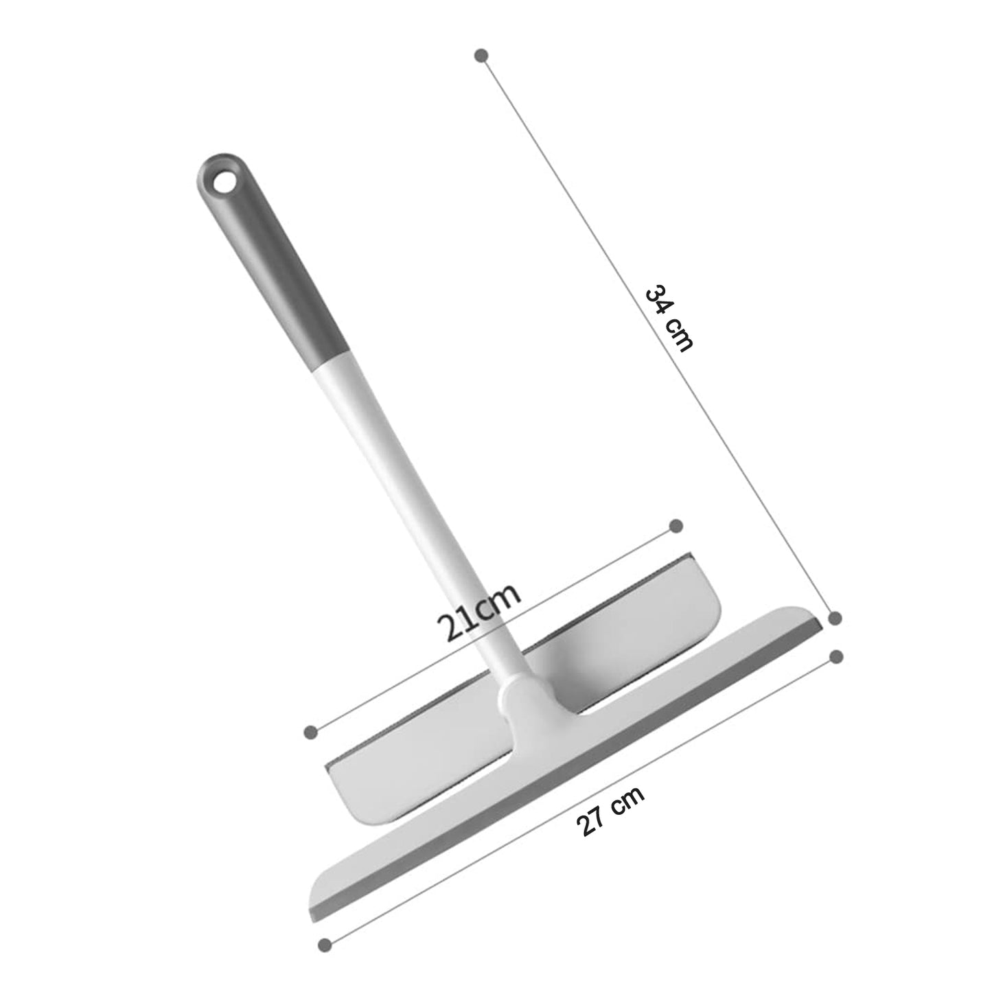 2-in-1 Window Cleaner Wiper with Microfiber Pad - 34cm Blade - Happy Price - Image 7
