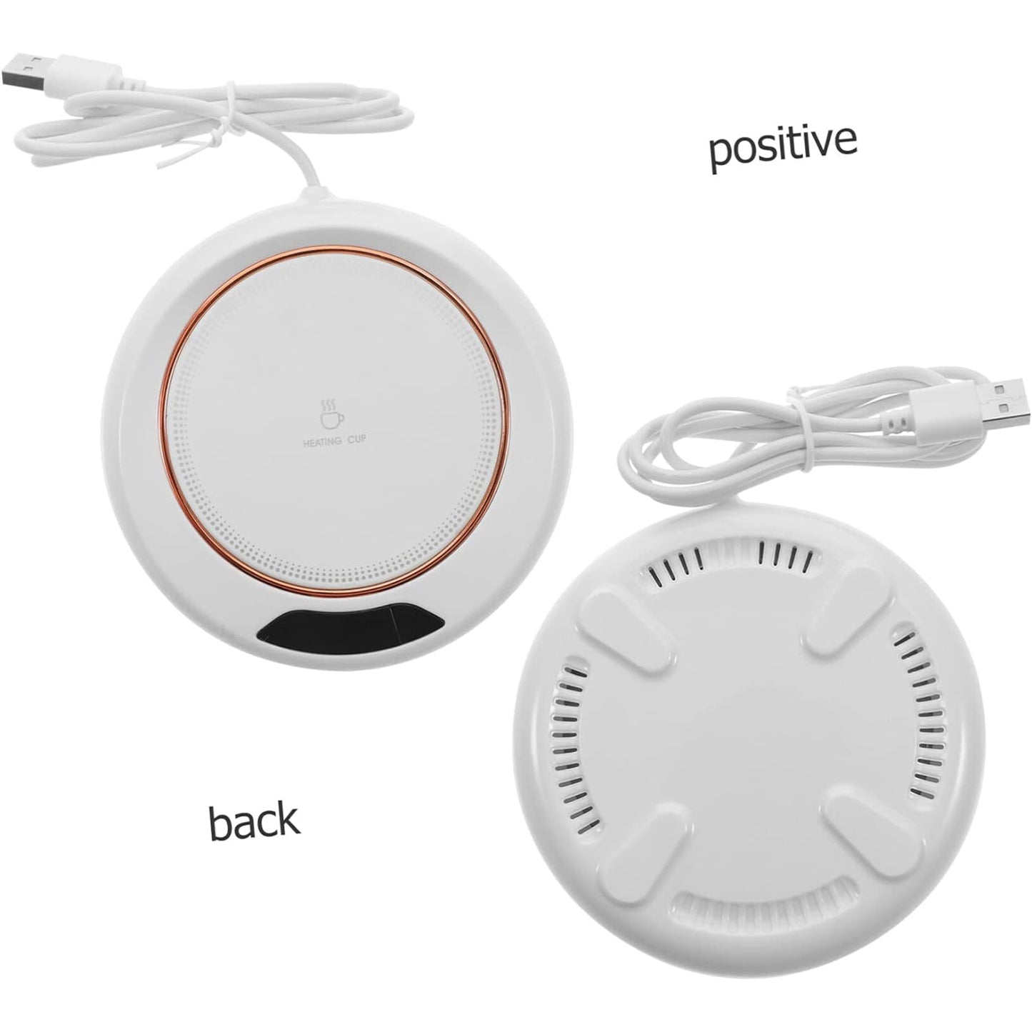 USB Powered Mug Warmer Coaster for Desk - Keep Drinks Hot (1 Pc) - Happy Price - Image 4